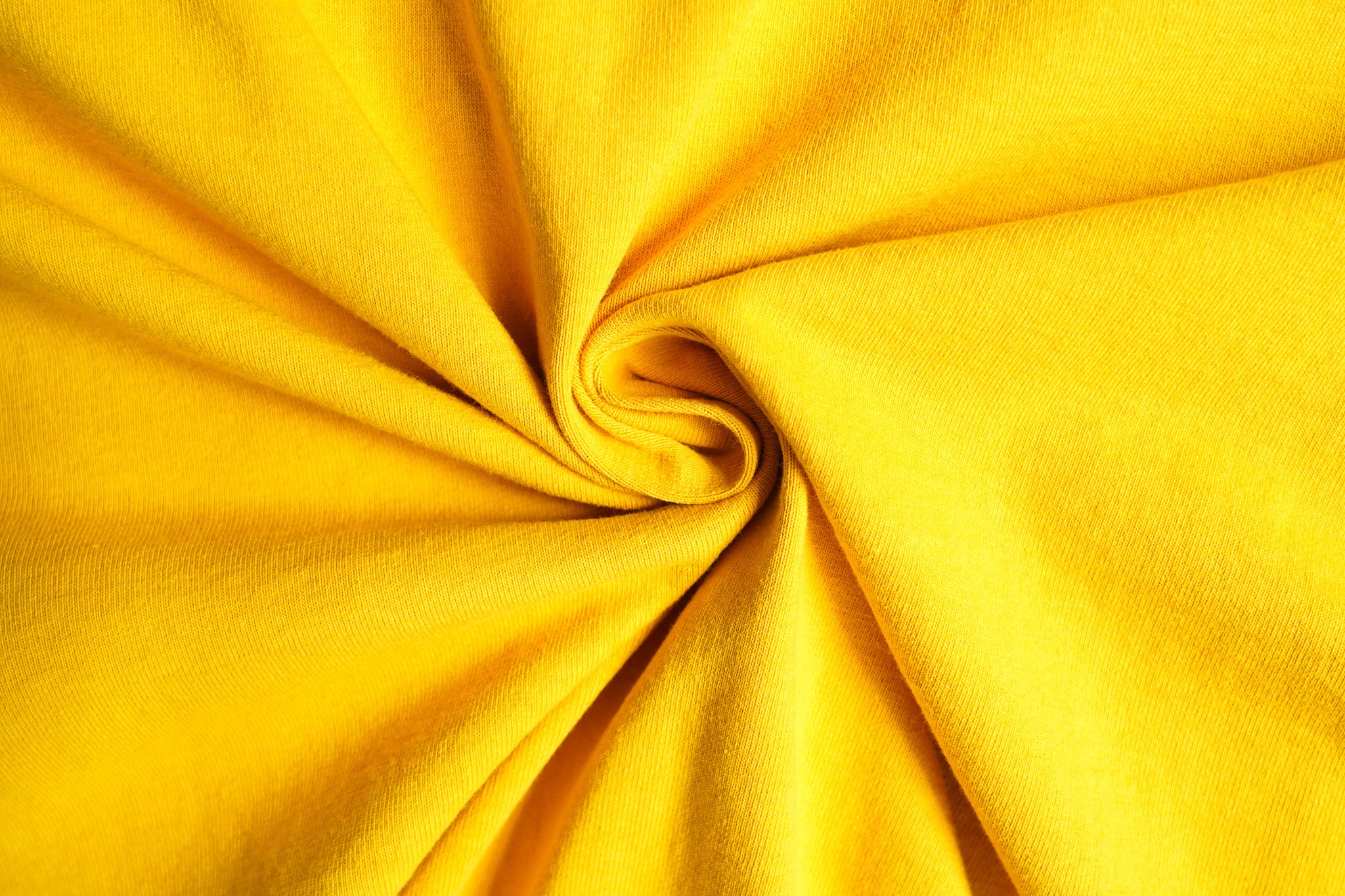 Studio D'Artisan 9913 Tsuri-Ami Loopwheeled T-Shirt - Yellow