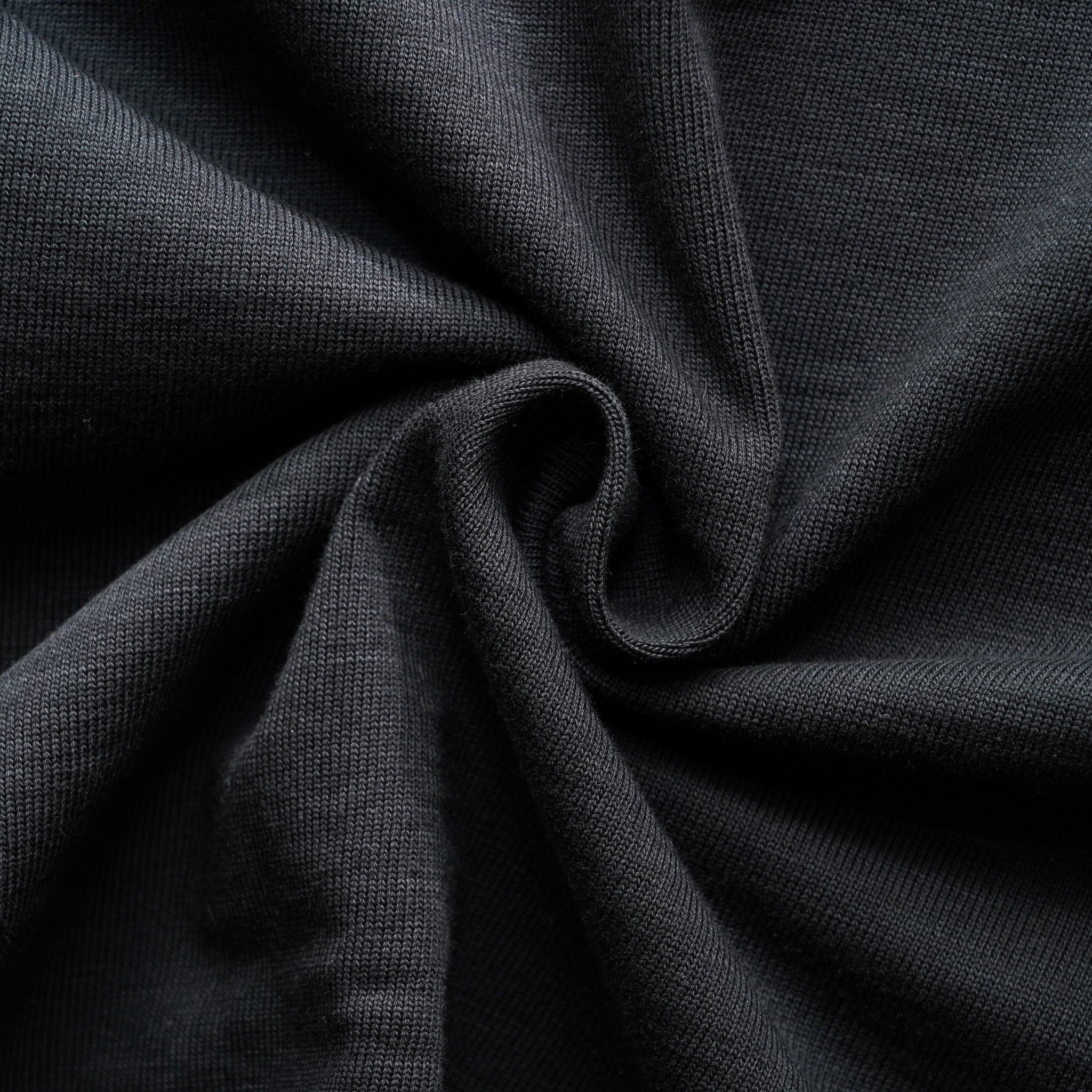 Merz b. Schwanen 2S18 Loopwheeled Relaxed Fit Heavyweight Longsleeve - Charcoal