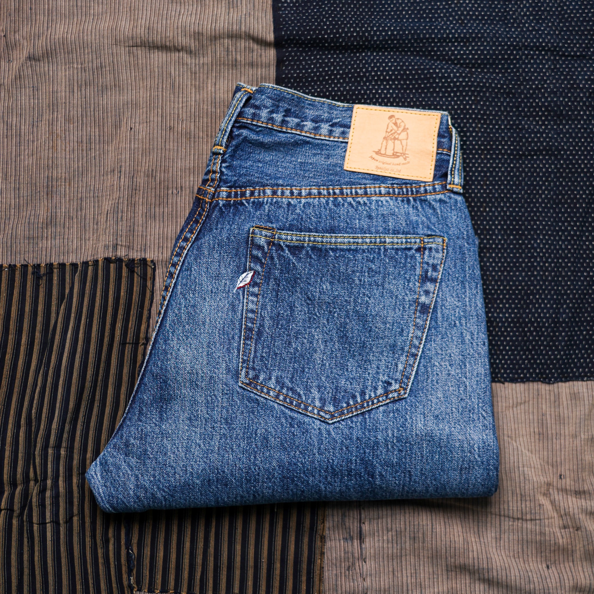 Pure Blue Japan USED-003-ID 14oz Natural Used Wash Regular