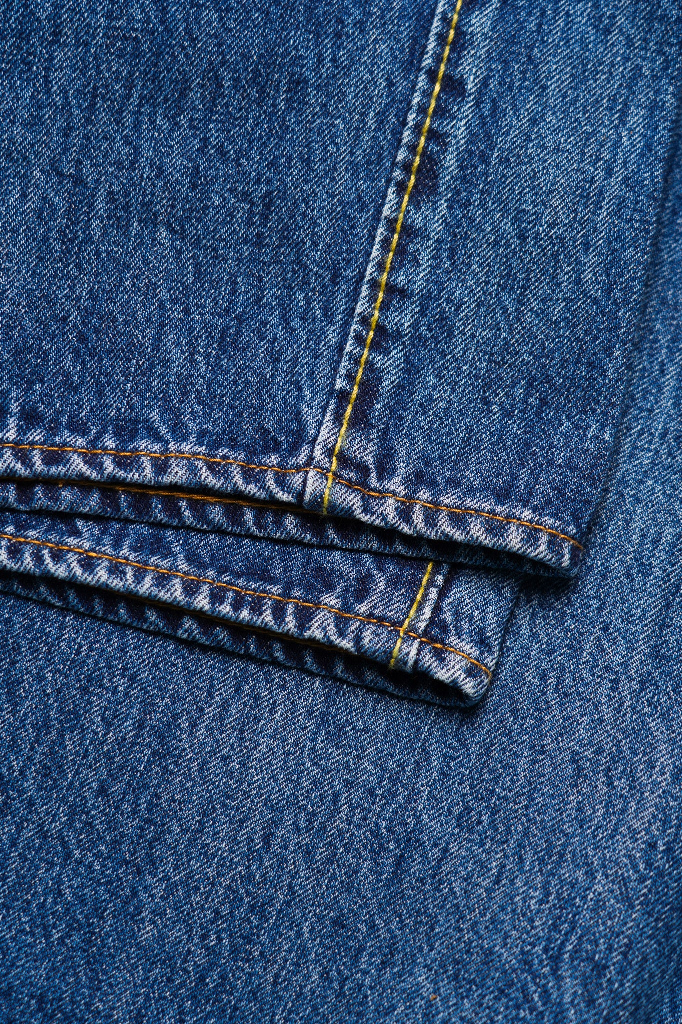 Pure Blue Japan USED-003-ID 14oz Natural Used Wash Regular Straight - Indigo