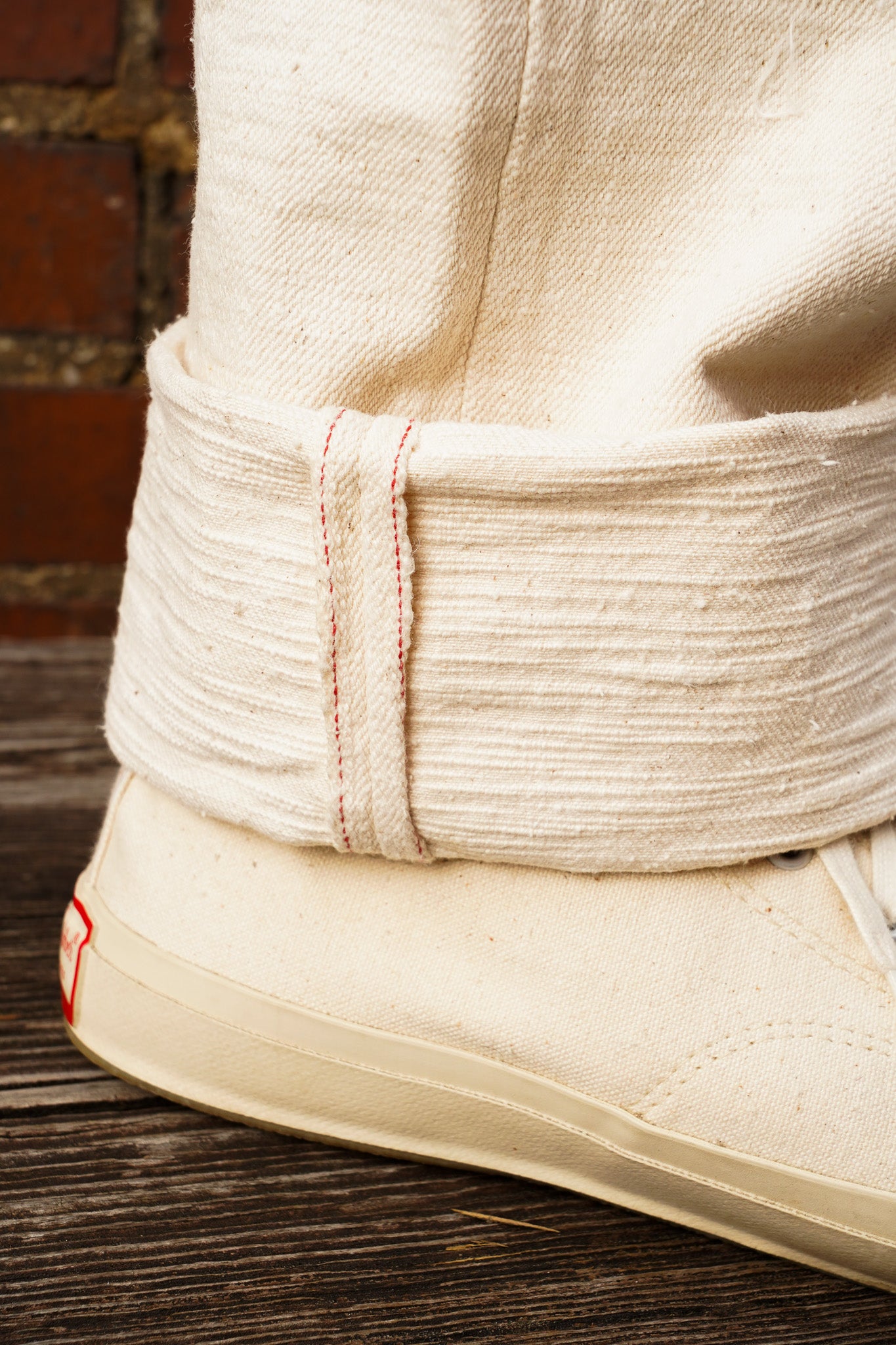 Studio D'Artisan SD-1001E GL3 Straight Fit Selvedge Denim - Ecru