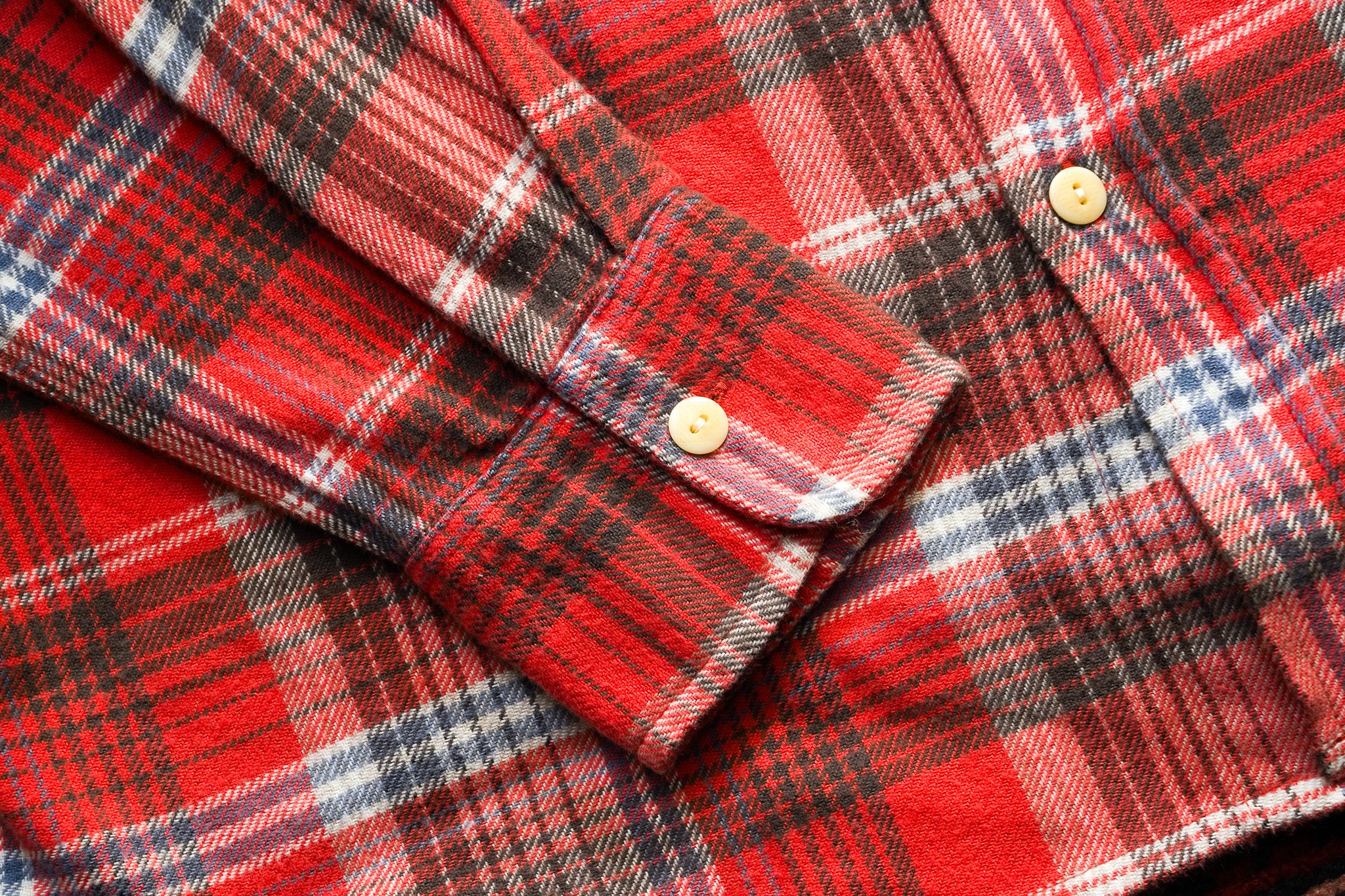 Wythe Flannel Workshirt - Cactus Flower Plaid