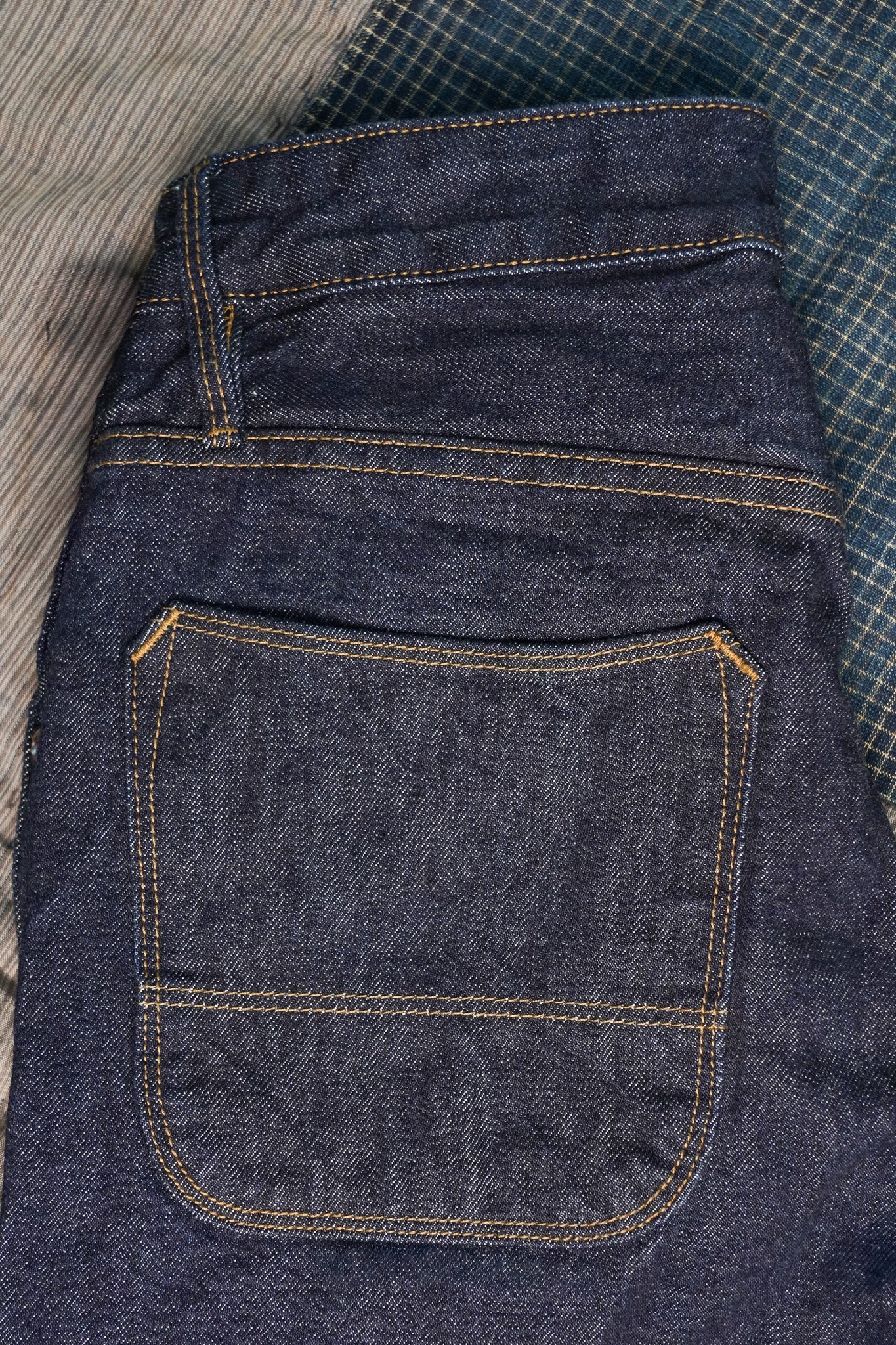 Freenote Cloth Belford Straight Cut - 14oz 50s Indigo Rinsed