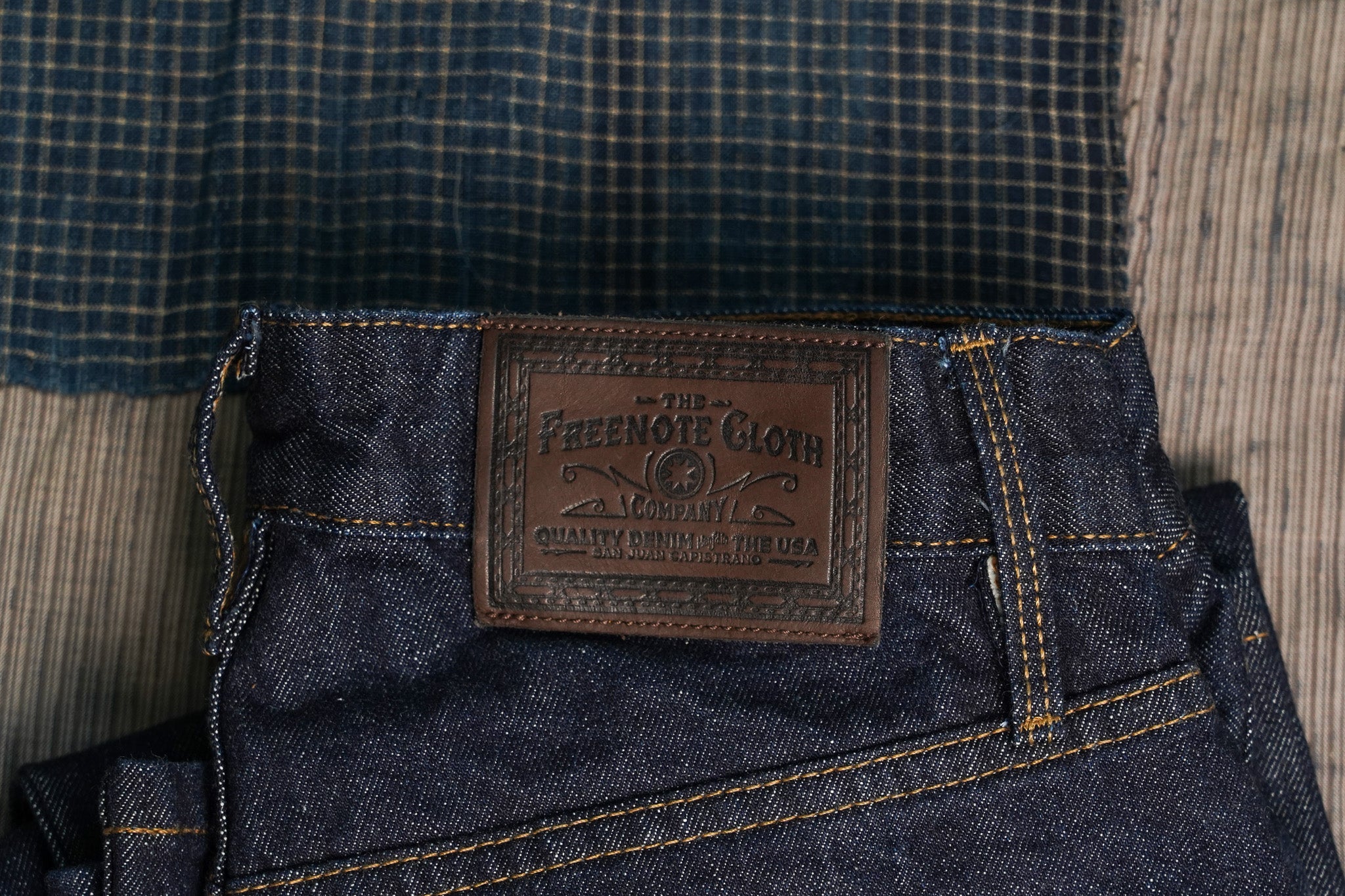 Freenote Cloth Modesto Wide Leg - 14oz 50s Indigo Rinsed
