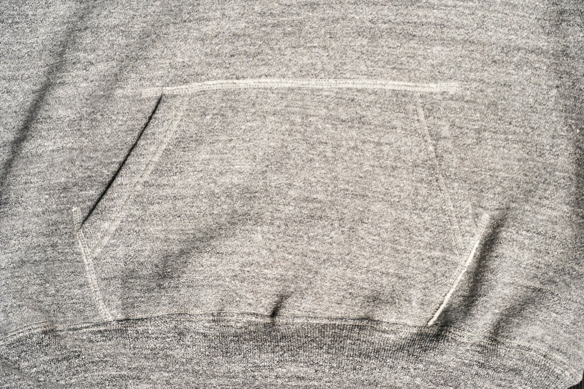 Denime Lot 262 - Four Needle Raglan Hoodie - Dark Heather Grey