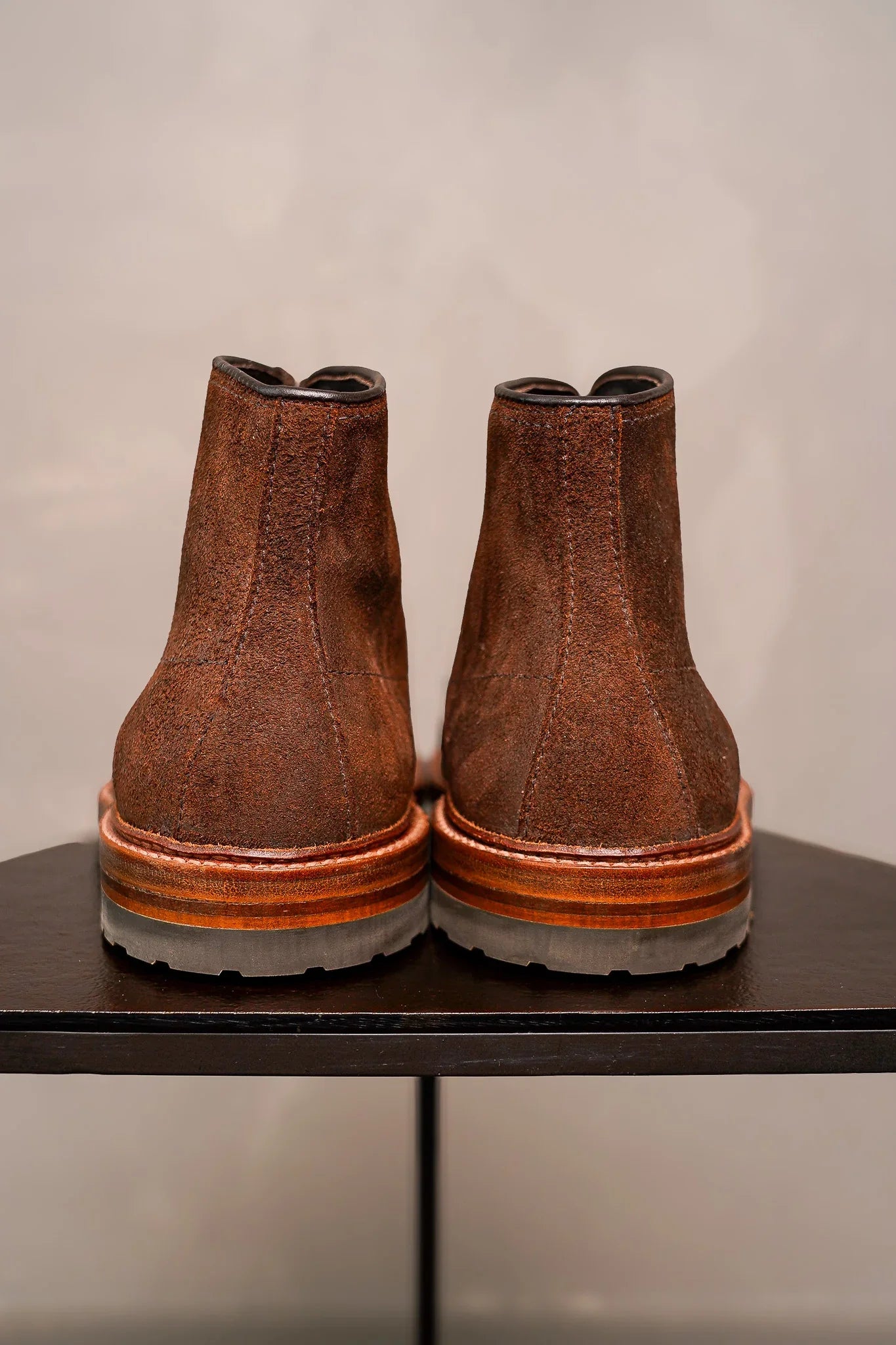 Alden 4015HC Moc Toe Boot - Reverse Tobacco Chamois – Guilty Party