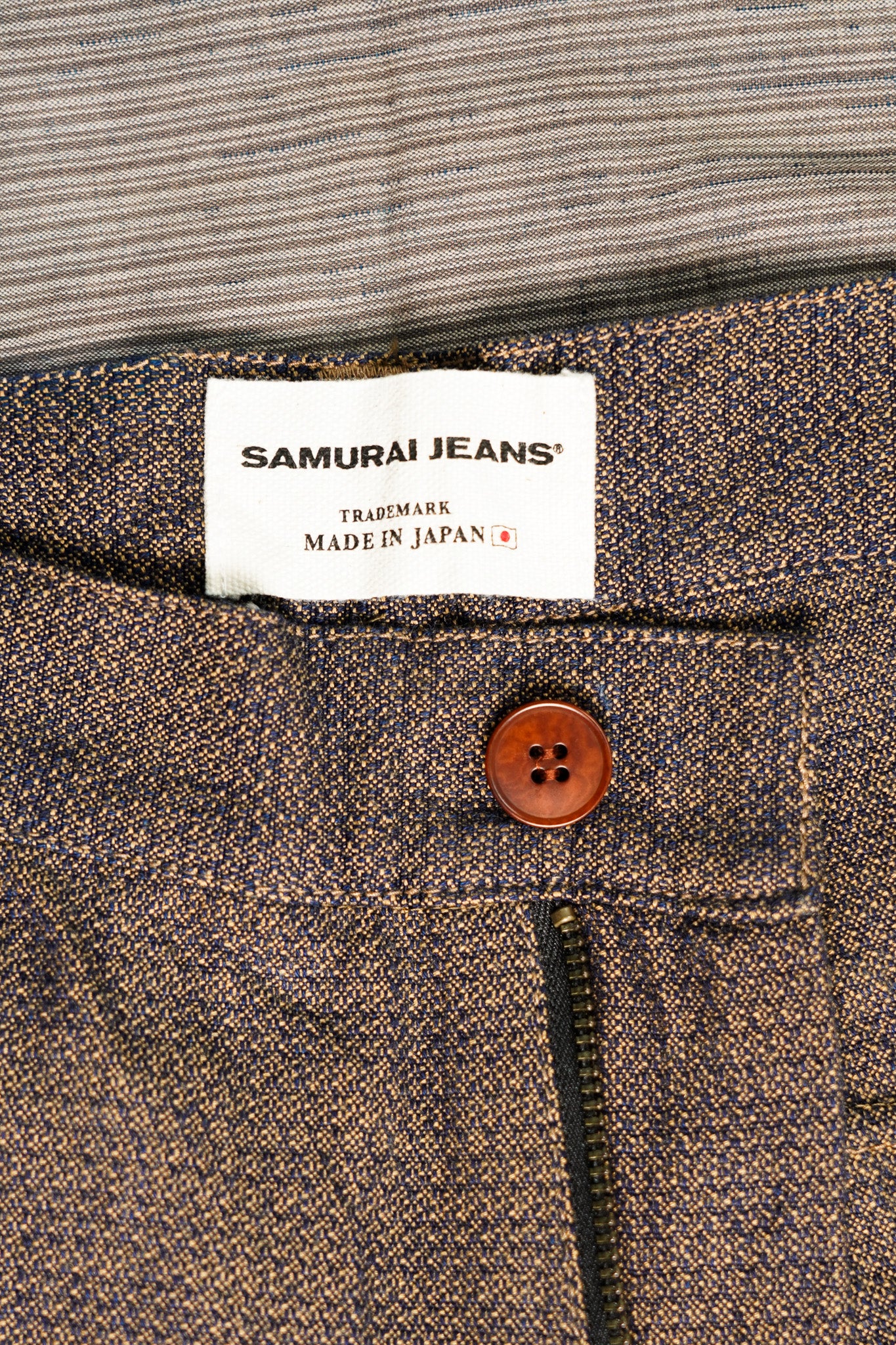 Samurai SJAP26-KSK Kanoko Aimadara Trousers - Brown