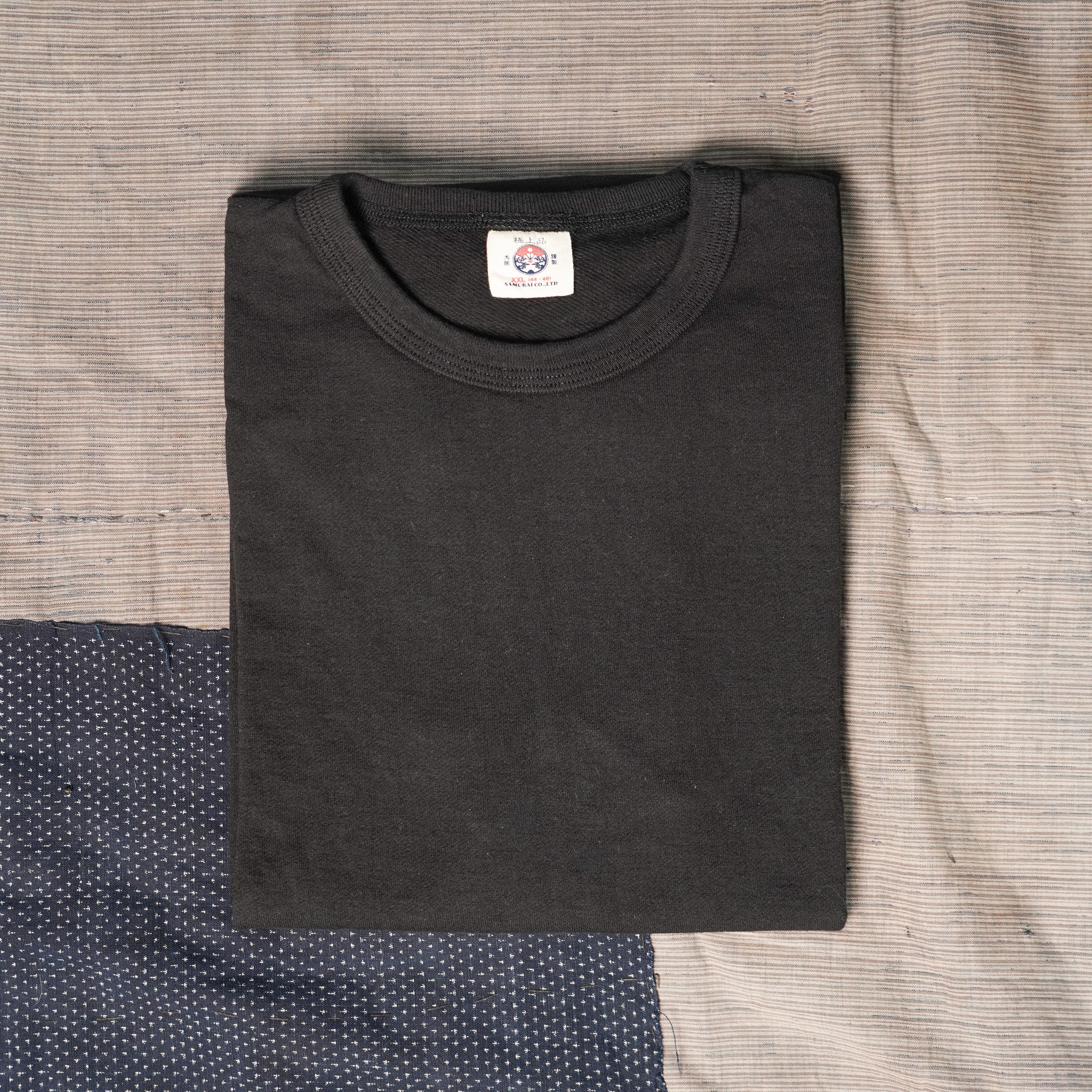 Samurai SJST-RIM Inlay Loopwheel T-Shirt - Black