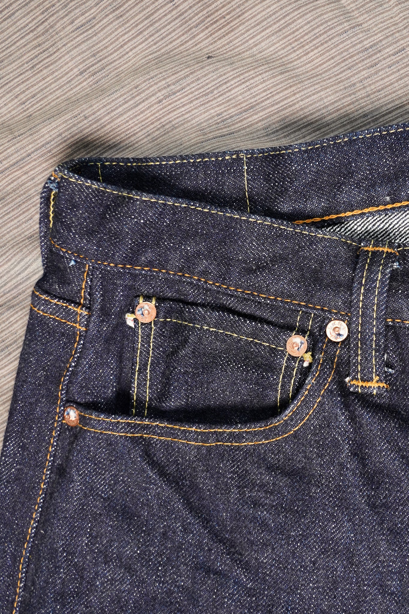 Samurai S520XX21oz 21oz Regular Tapered Jeans - One Washed