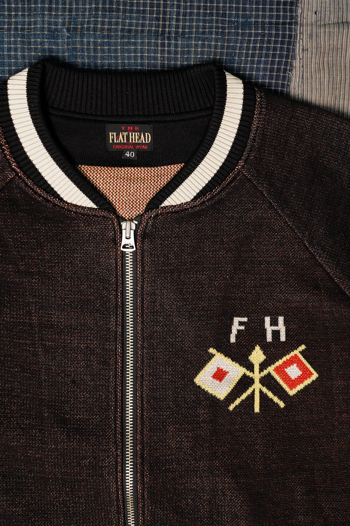 The Flat Head FN-KT-S001 Silk Knit Jacket - 30 Year Legacy