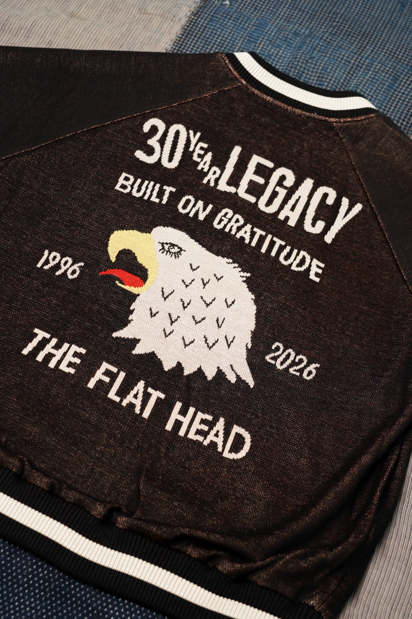 The Flat Head FN-KT-S001 Silk Knit Jacket - 30 Year Legacy