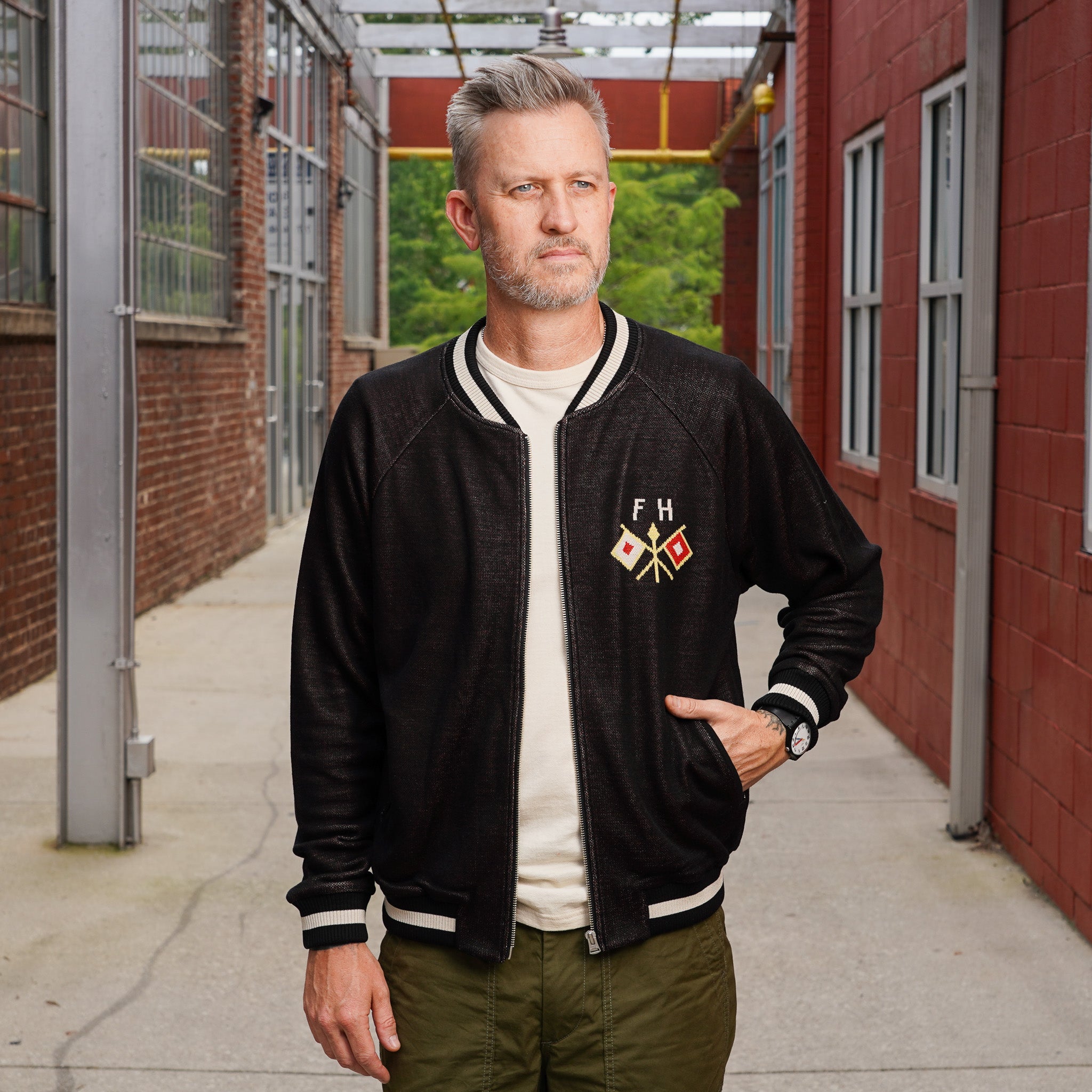 The Flat Head FN-KT-S001 Silk Knit Jacket - 30 Year Legacy
