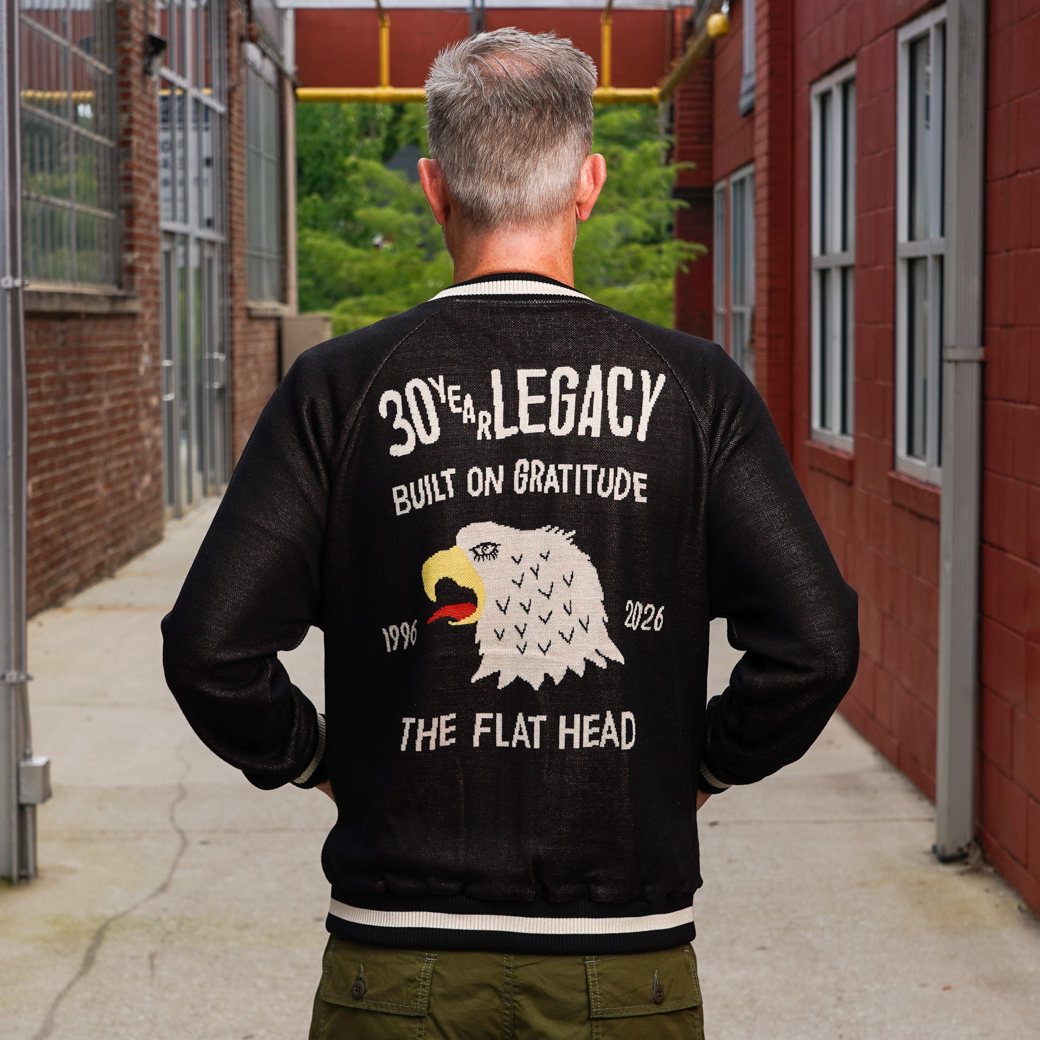 The Flat Head FN-KT-S001 Silk Knit Jacket - 30 Year Legacy