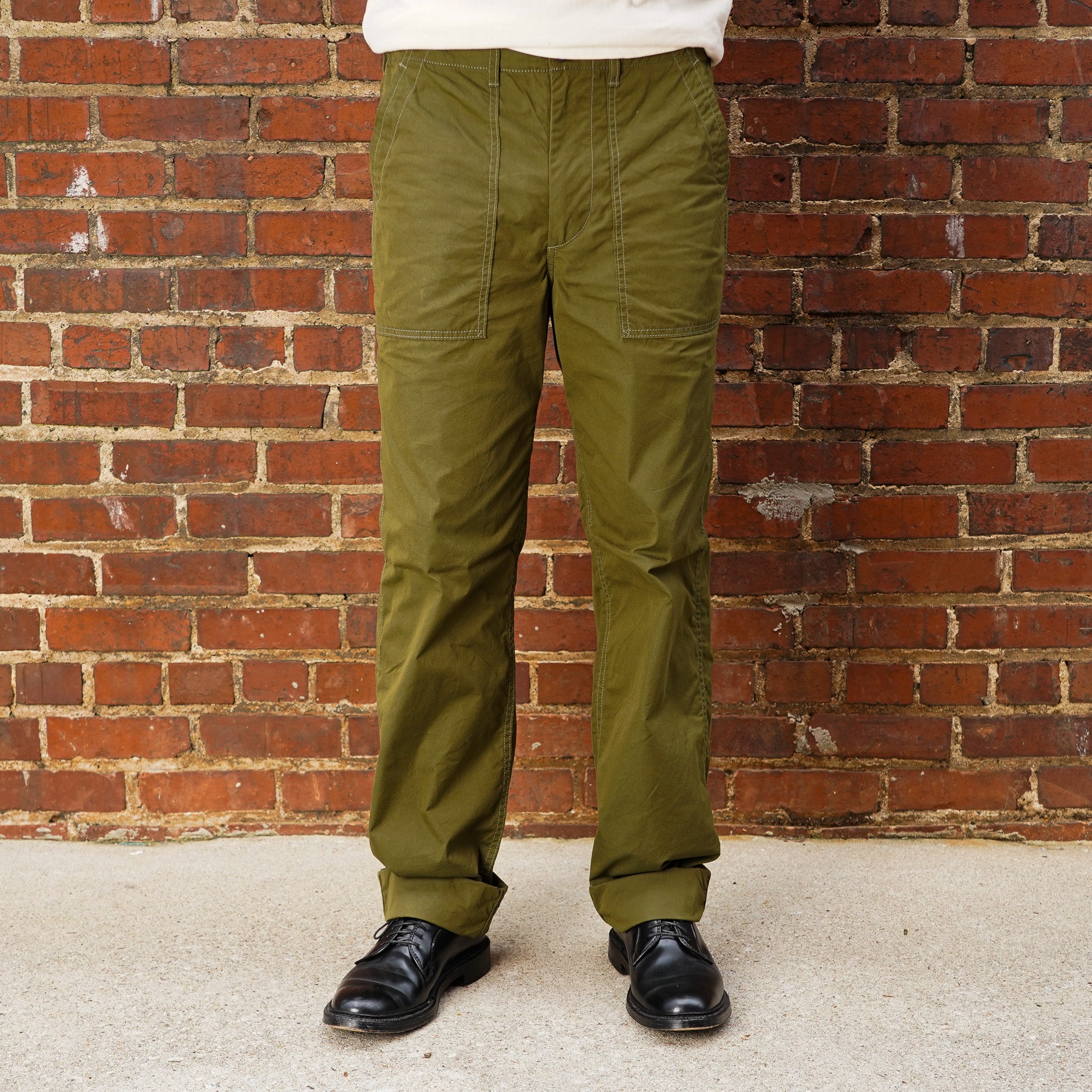 Iron Heart IH-745-ODG 4oz Cotton/Nylon Baker Pants - Olive Drab Green
