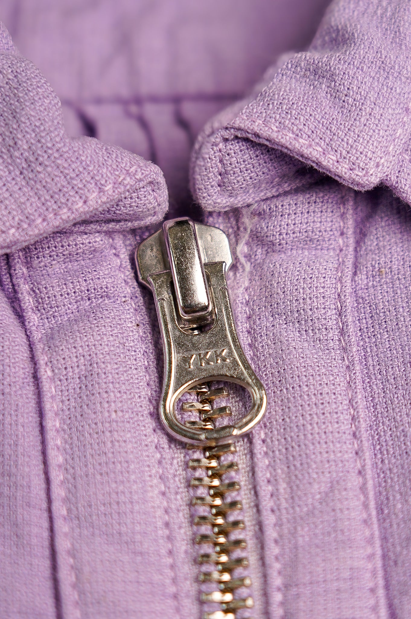 Wythe Airtex Half Zip Shirt - Hazy Purple