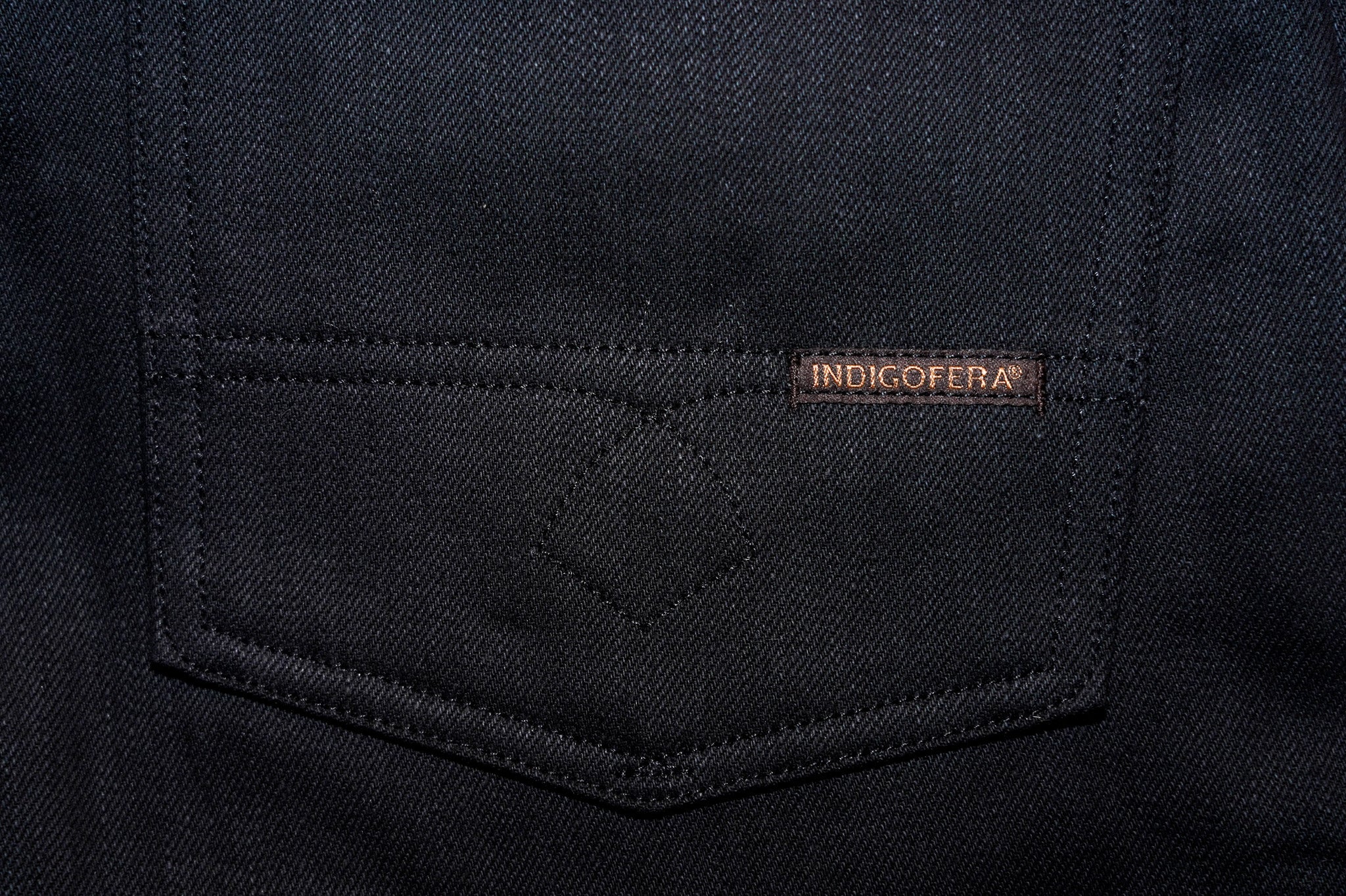 Indigofera Buck Tapered Fit - 14.5oz Gunpowder Denim