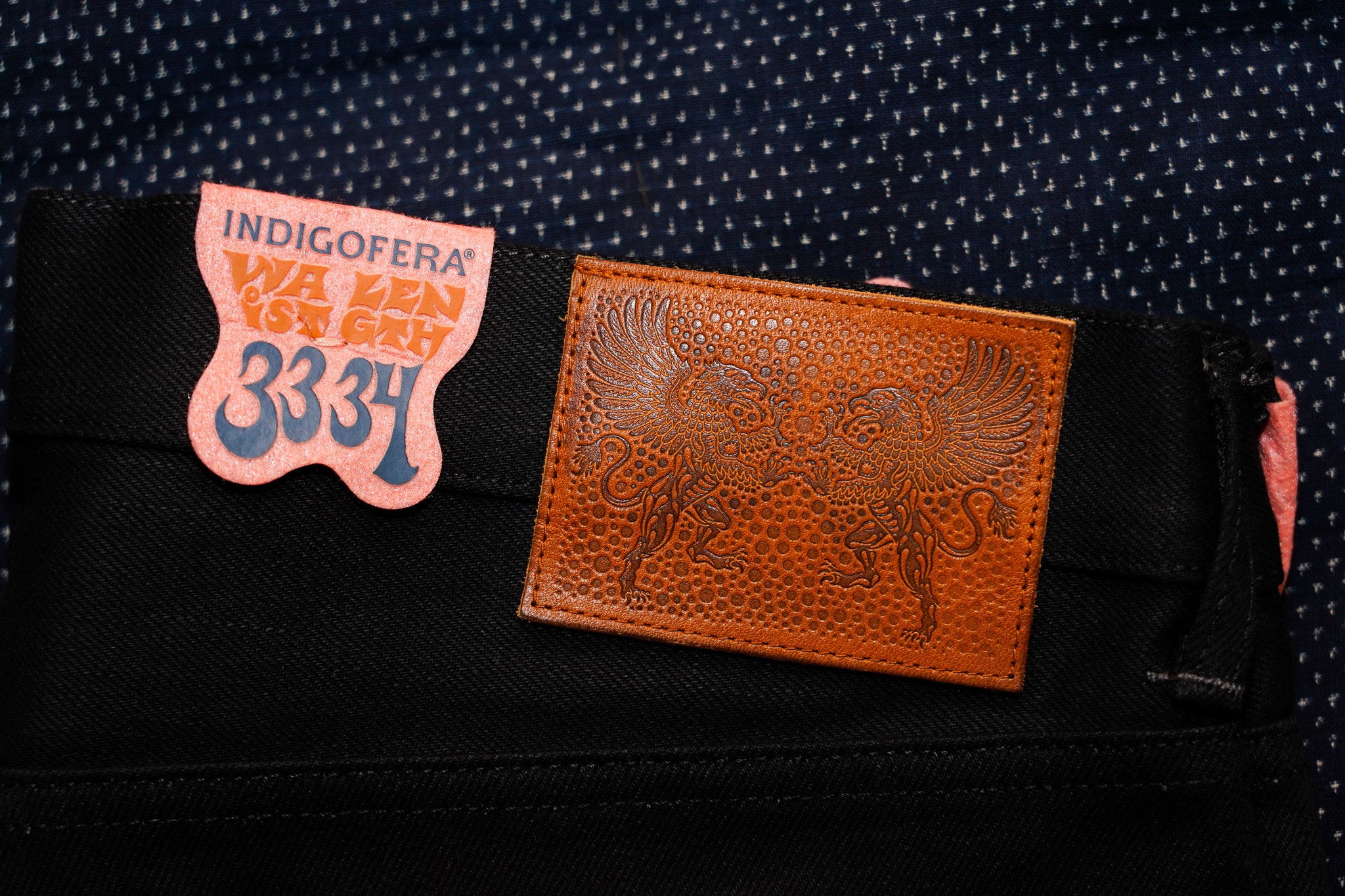 Indigofera Buck Tapered Fit - 14.5oz Gunpowder Denim