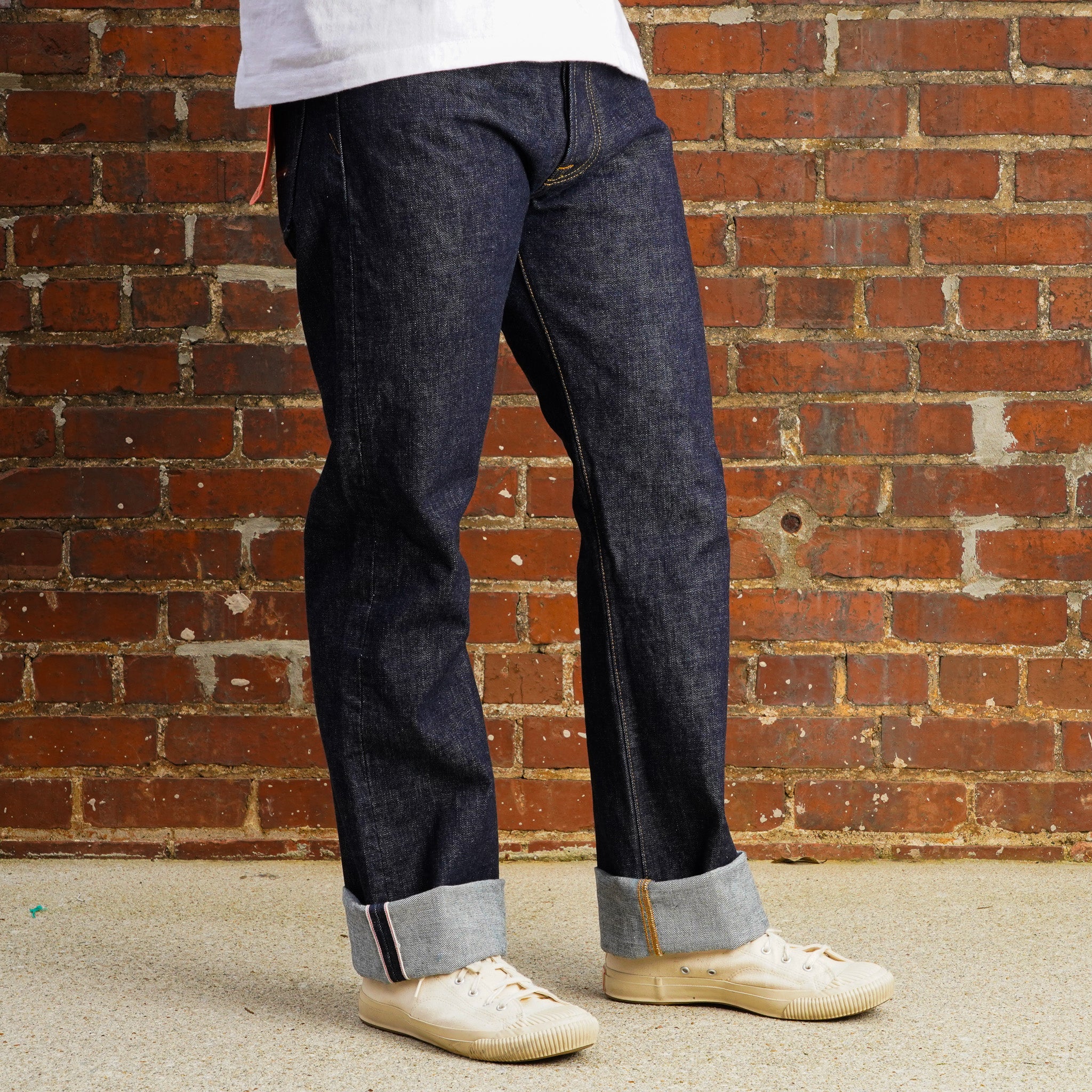 Indigofera Clint Straight Fit - 18oz Shiroyama Rinsed Denim