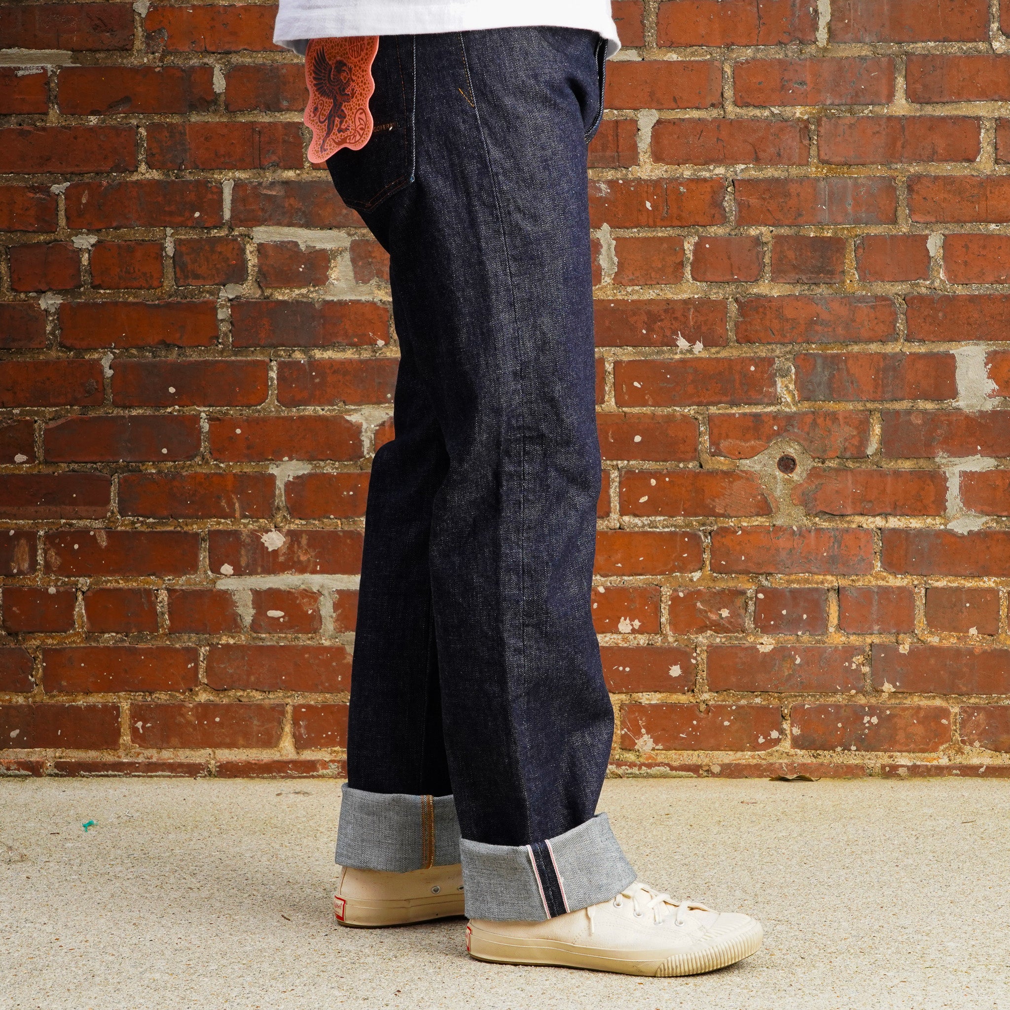 Indigofera Clint Straight Fit - 18oz Shiroyama Rinsed Denim