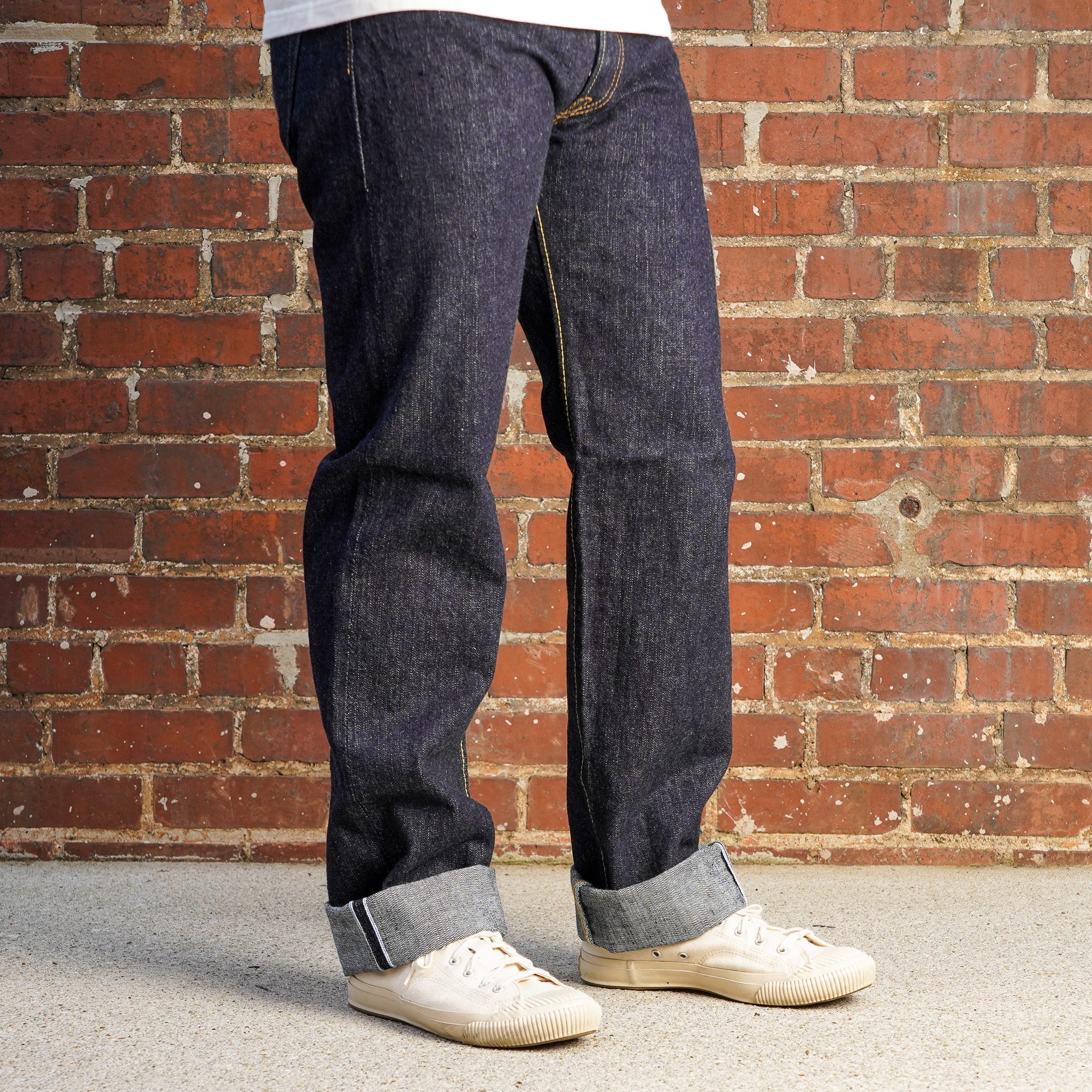 Pure Blue Japan XX-003 14oz Selvedge Denim Regular Straight Cut - One Washed