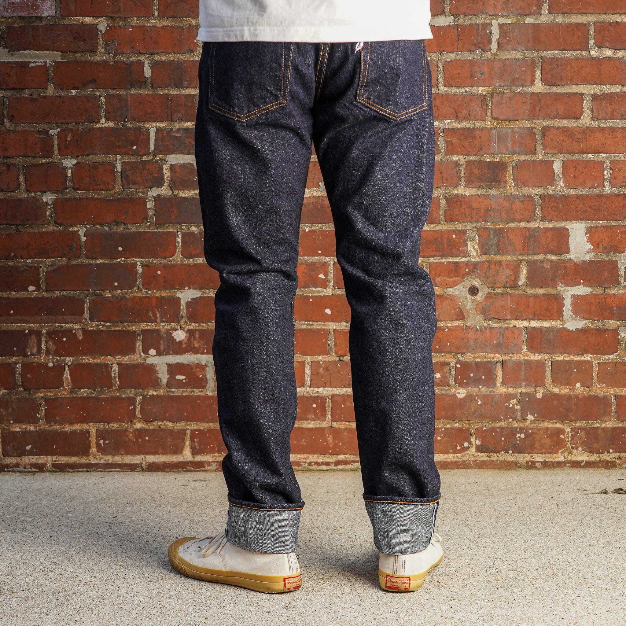 Pure Blue Japan XX-019 14oz Selvedge Denim Relaxed Tapered Cut - One Washed