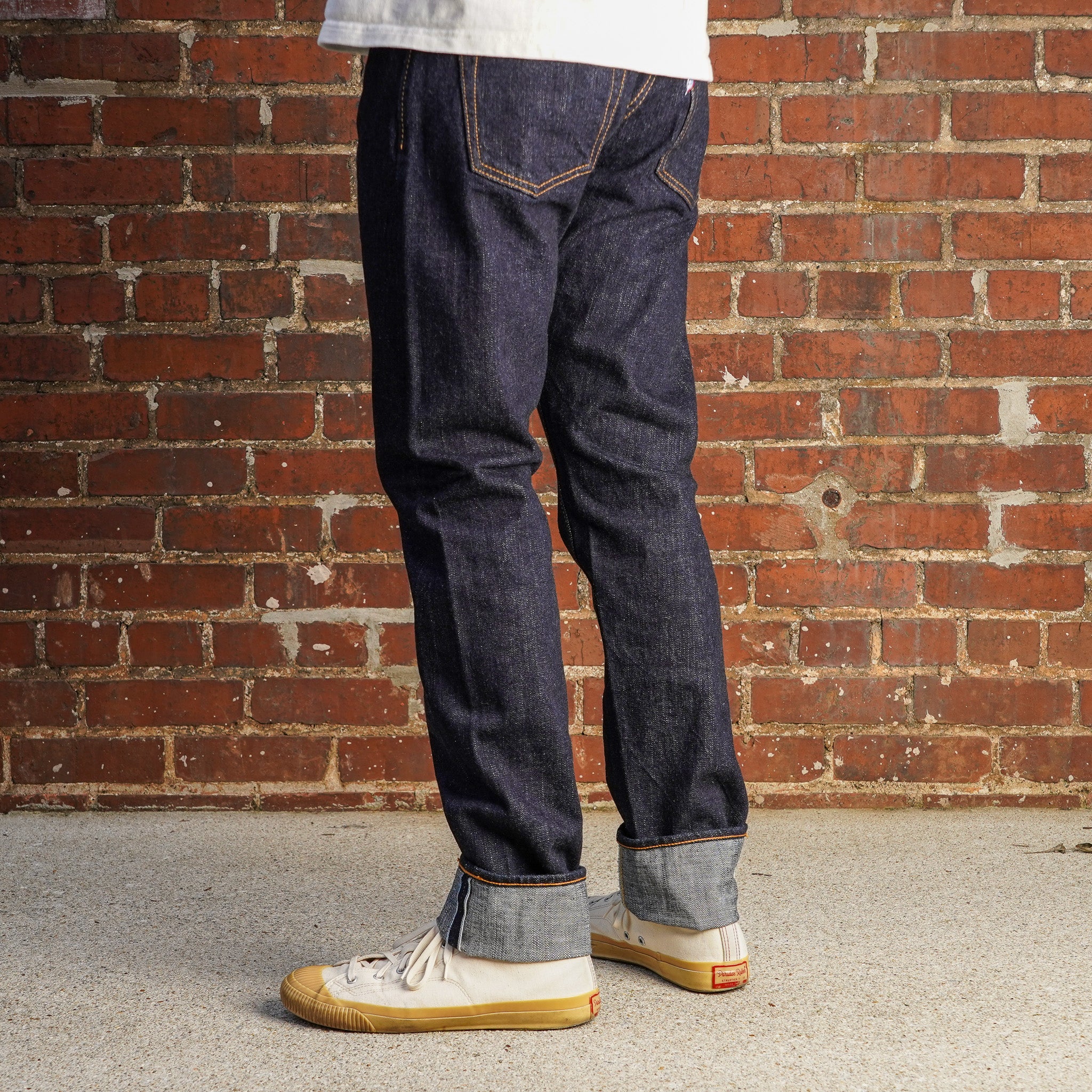 Pure Blue Japan XX-019 14oz Selvedge Denim Relaxed Tapered Cut - One Washed