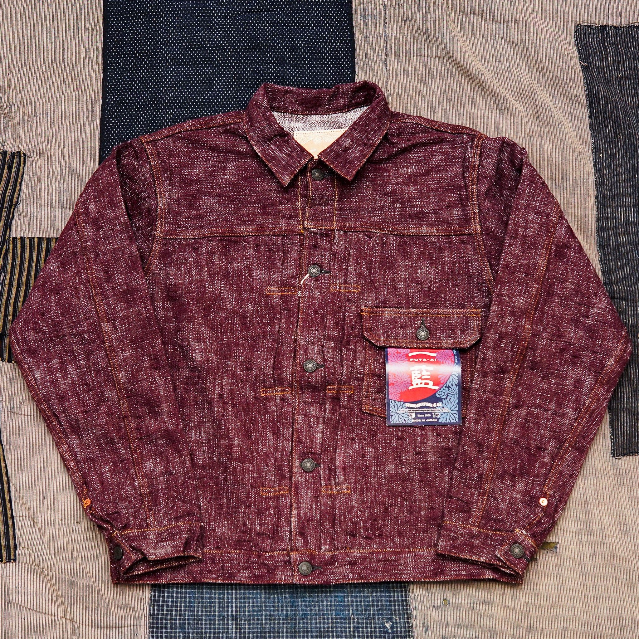Studio D'Artisan D4614 "Futa-Ai" Denim Type I Jacket -