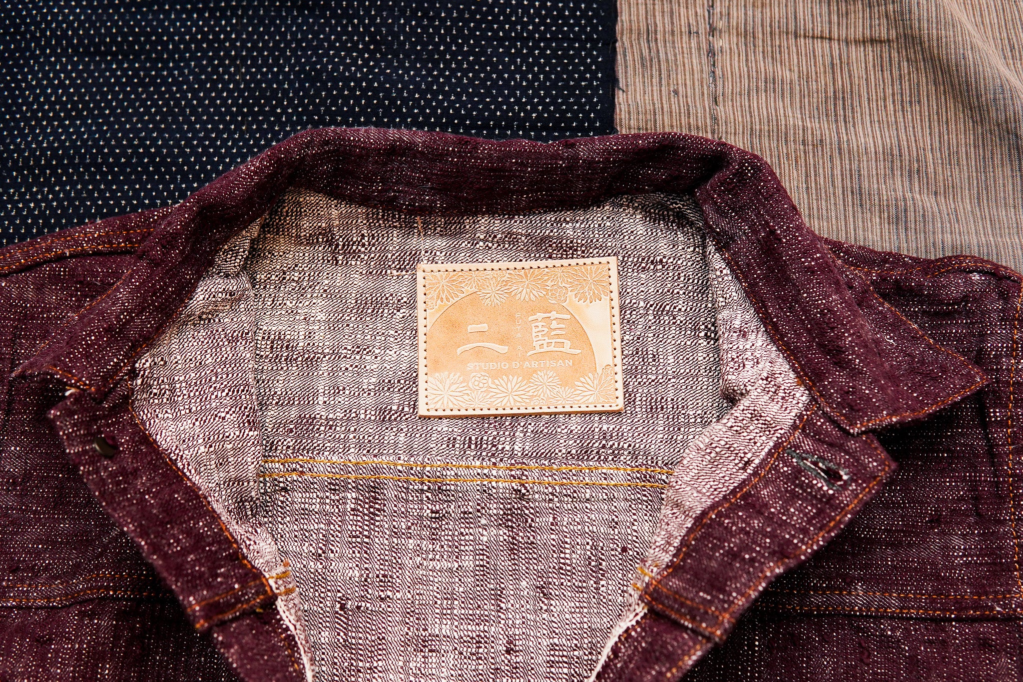 Studio D'Artisan D4614 "Futa-Ai" Denim Type I Jacket -