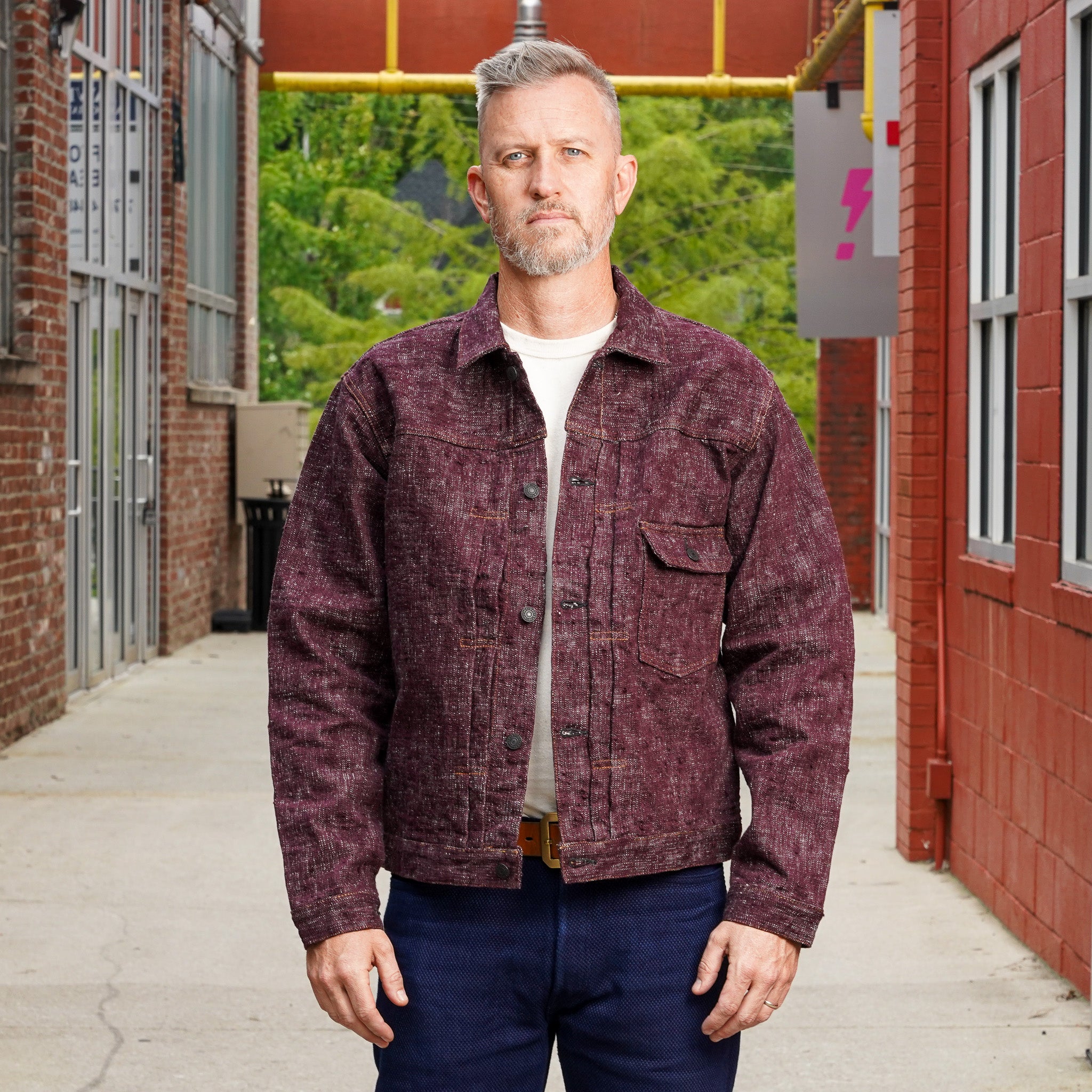 Studio D'Artisan D4614 "Futa-Ai" Denim Type I Jacket -