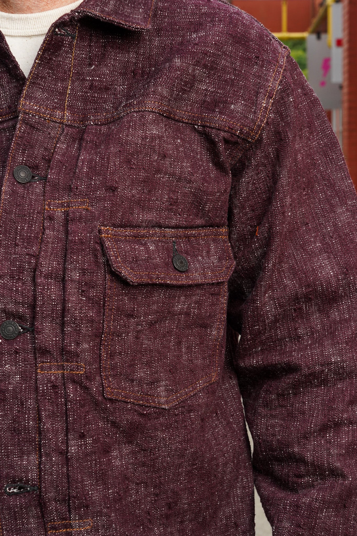 Studio D'Artisan D4614 "Futa-Ai" Denim Type I Jacket -