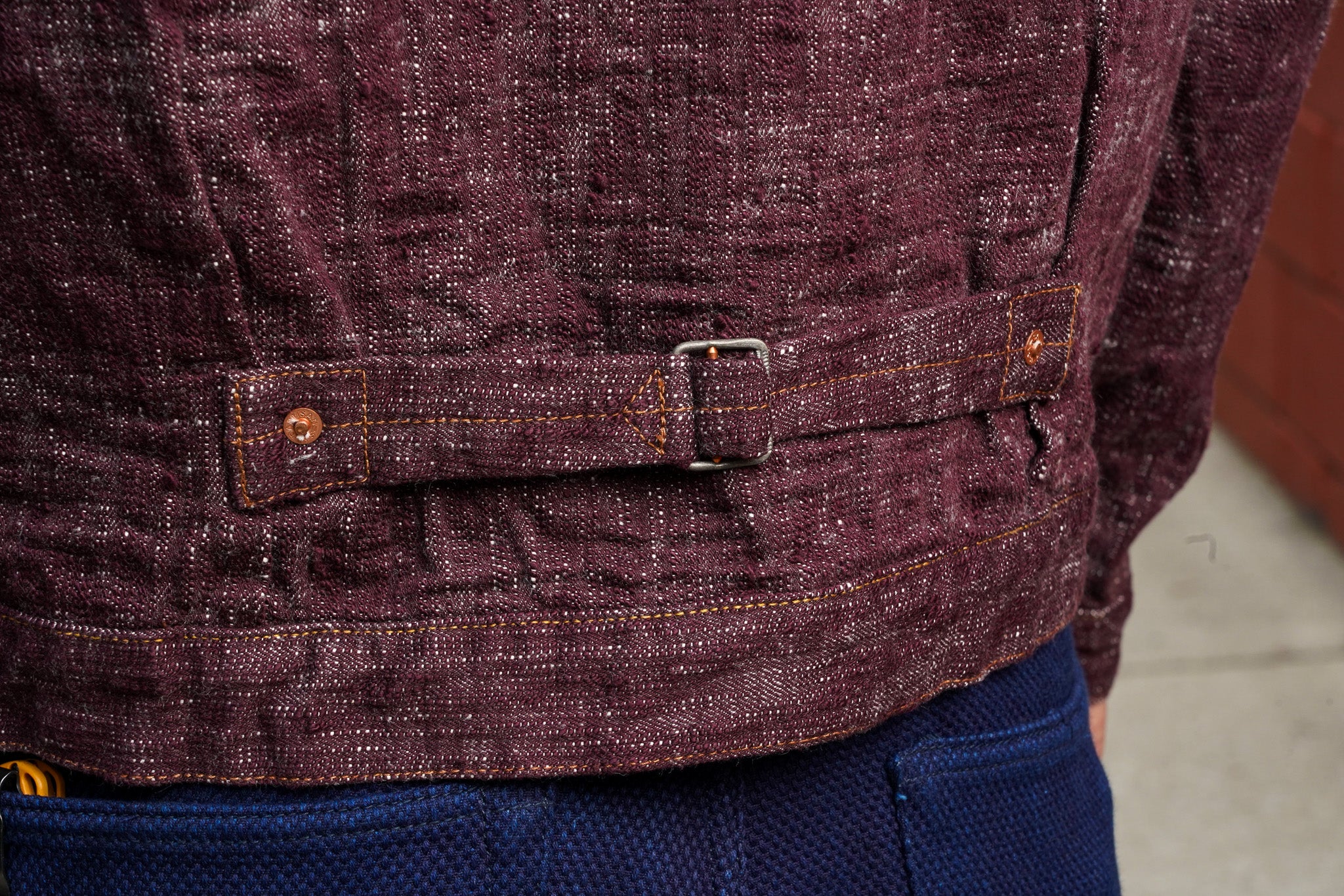 Studio D'Artisan D4614 "Futa-Ai" Denim Type I Jacket -