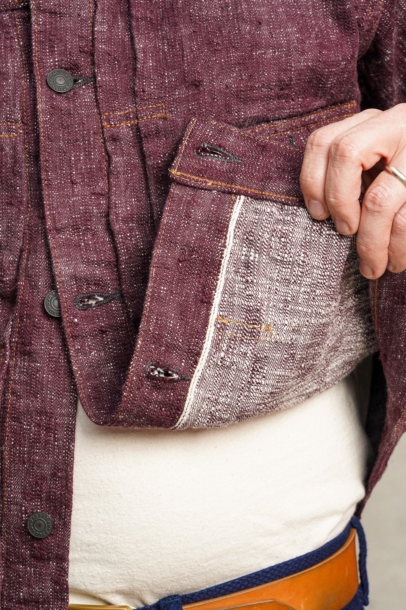Studio D'Artisan D4614 "Futa-Ai" Denim Type I Jacket -