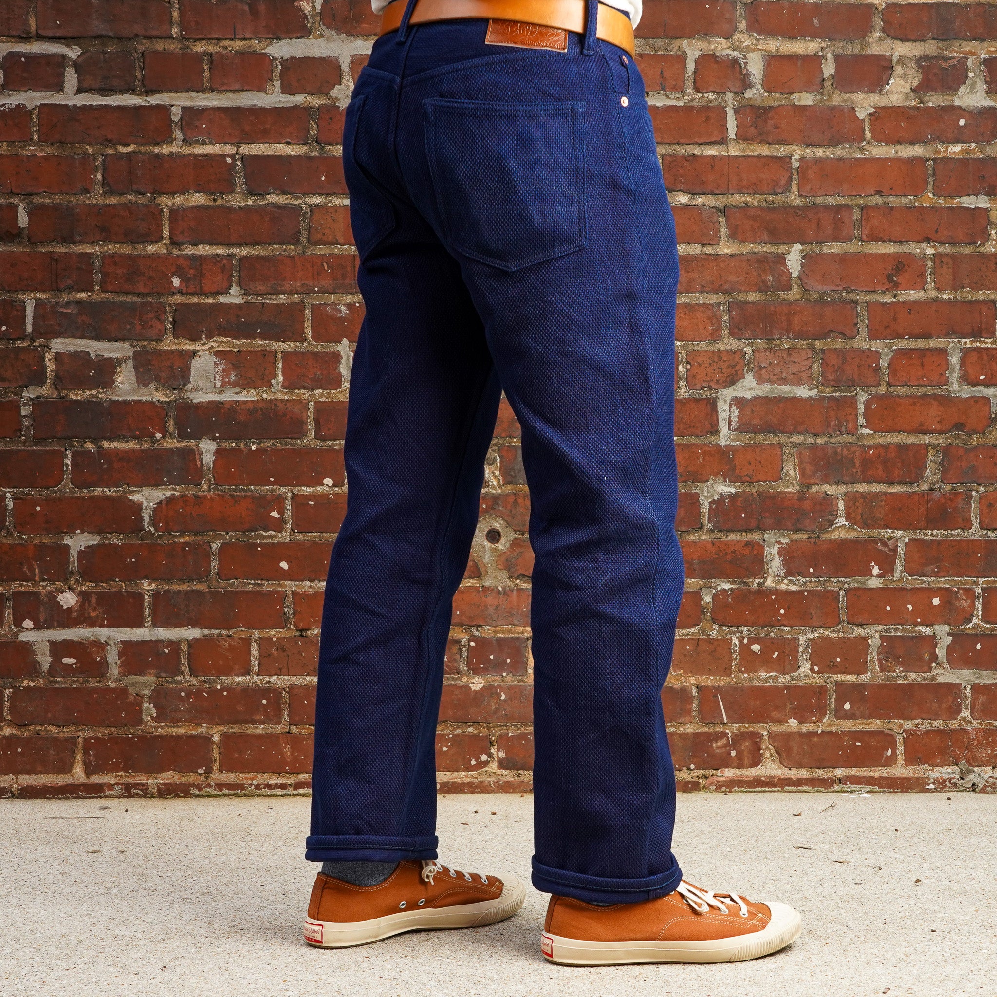 Studio D'Artisan 1907 Selvedge Sashiko Jeans - Indigo