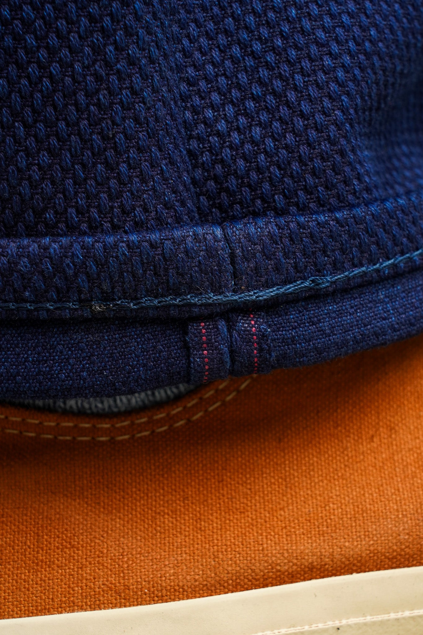 Studio D'Artisan 1907 Selvedge Sashiko Jeans - Indigo