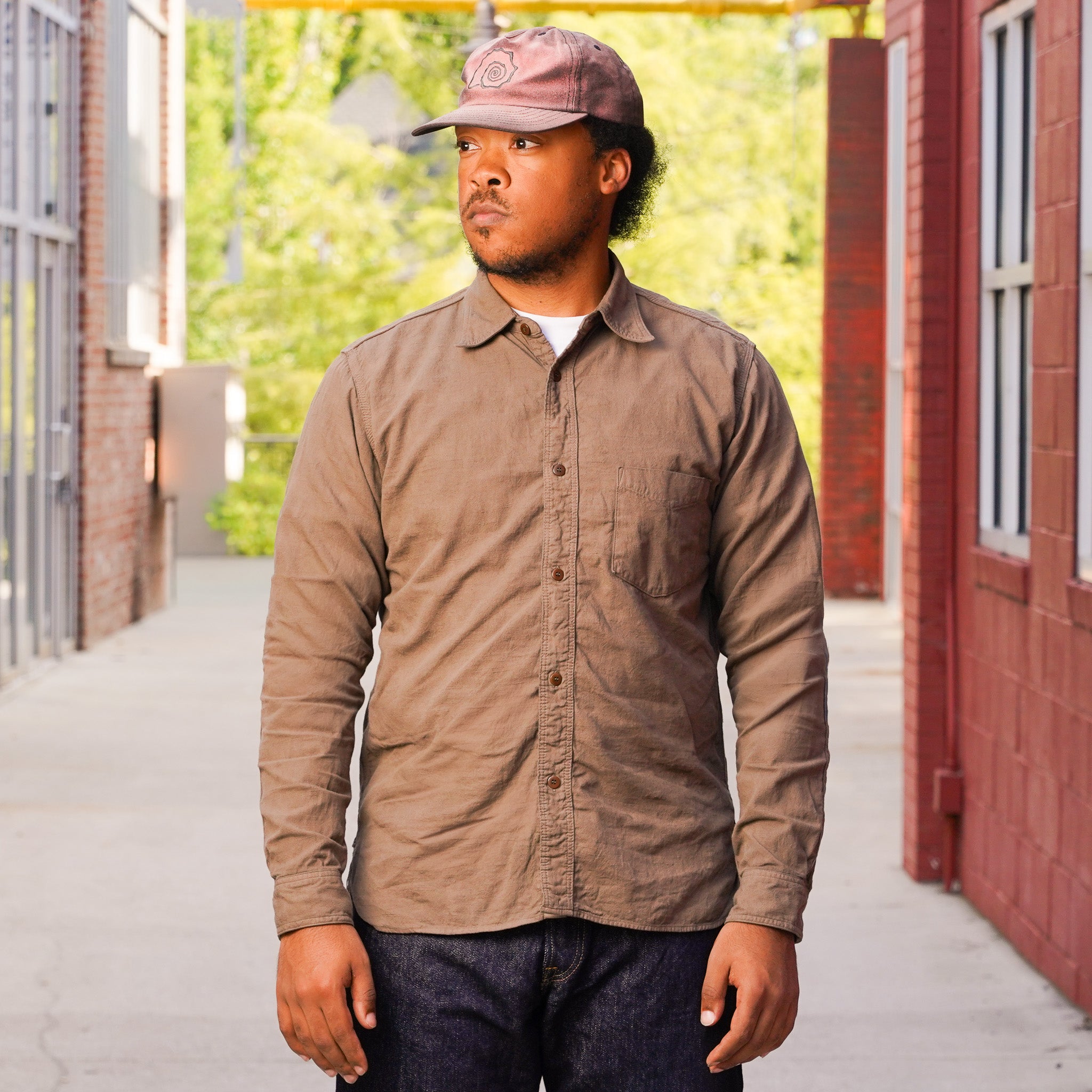 Samurai SSS26-ATW Tropical Weather Dobby Work Shirt - Olive