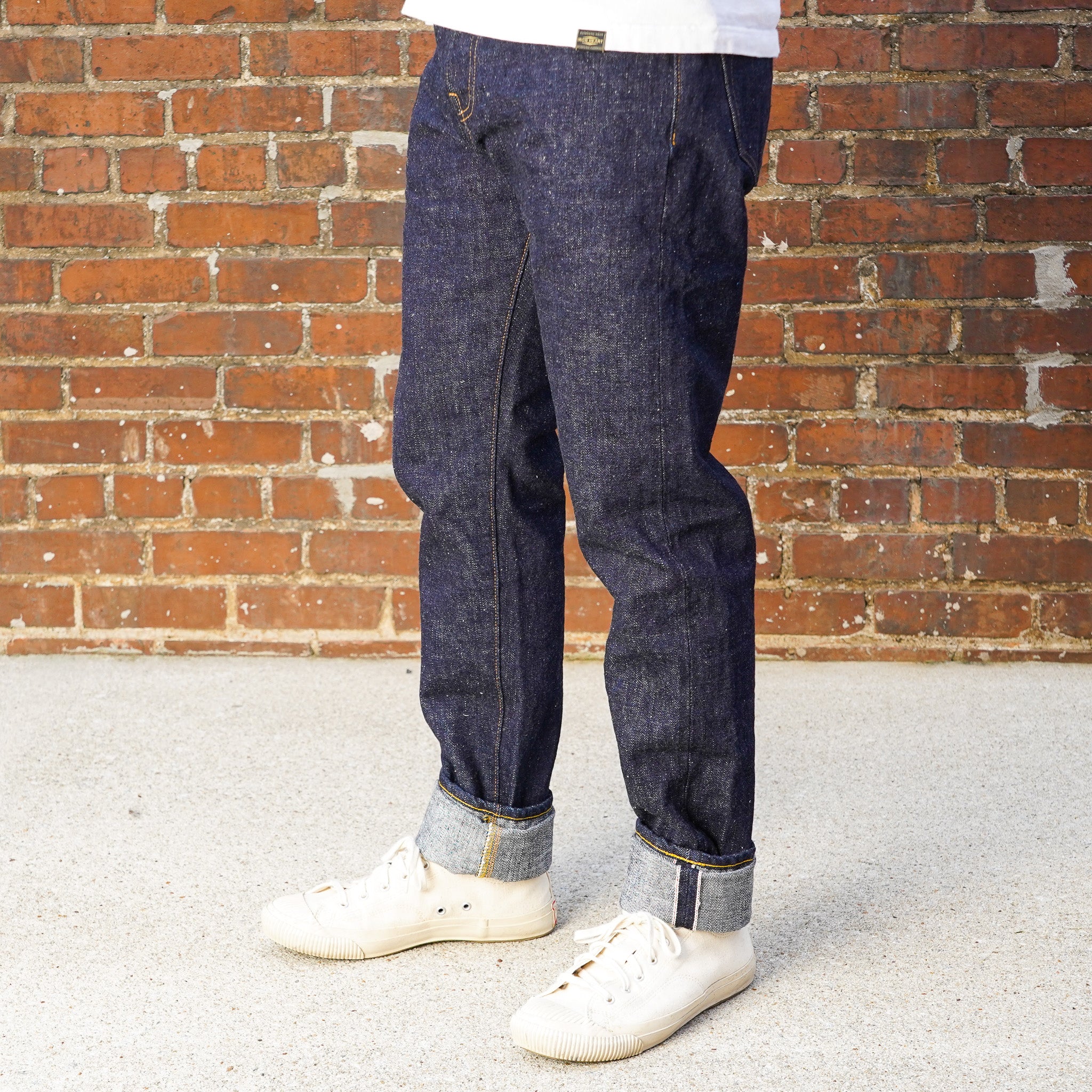 Samurai S211VX 17oz "Benkei" Slubby Relax Tapered Jeans - One Washed