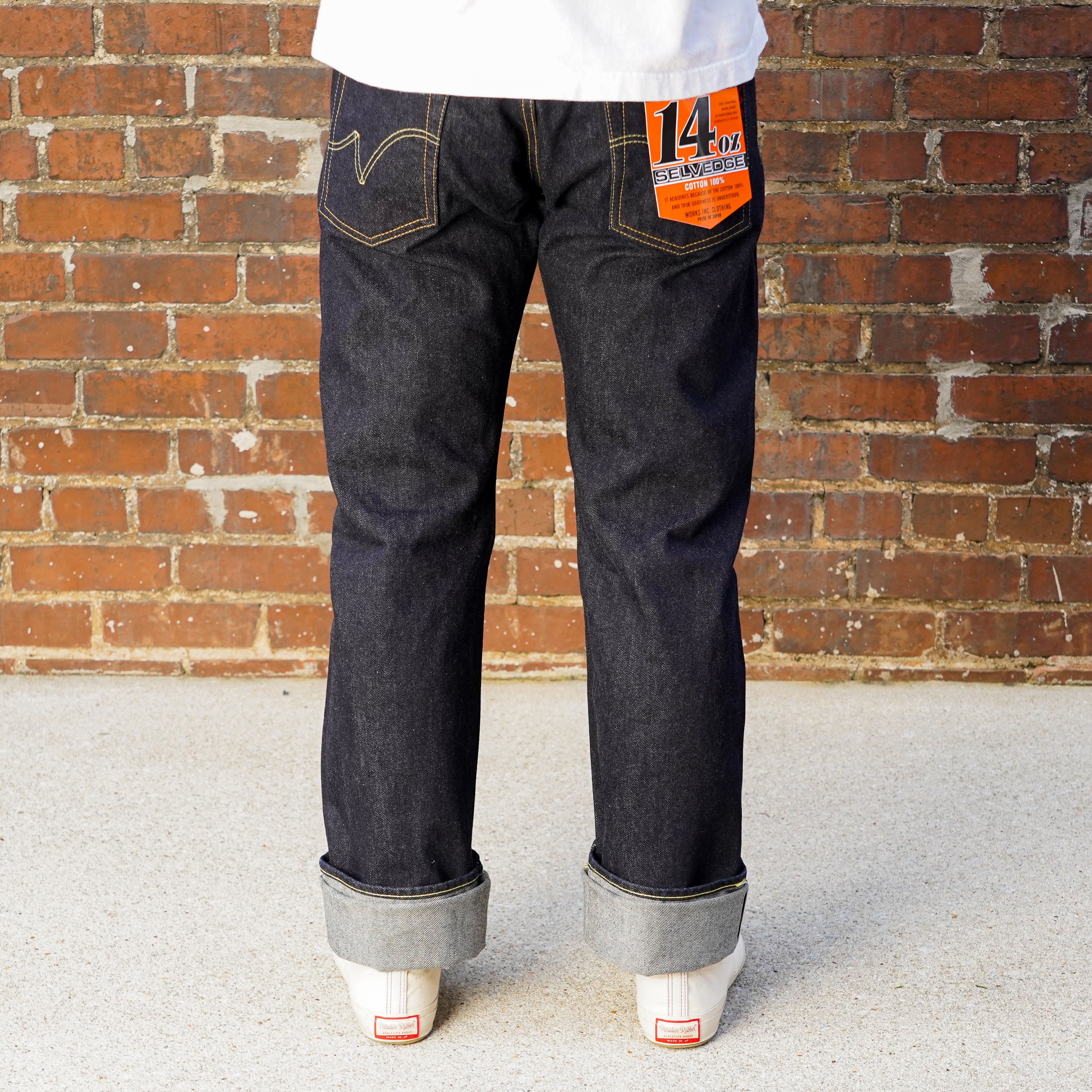 Iron Heart IH-634S-142 14oz Selvedge Denim Straight Cut Jeans