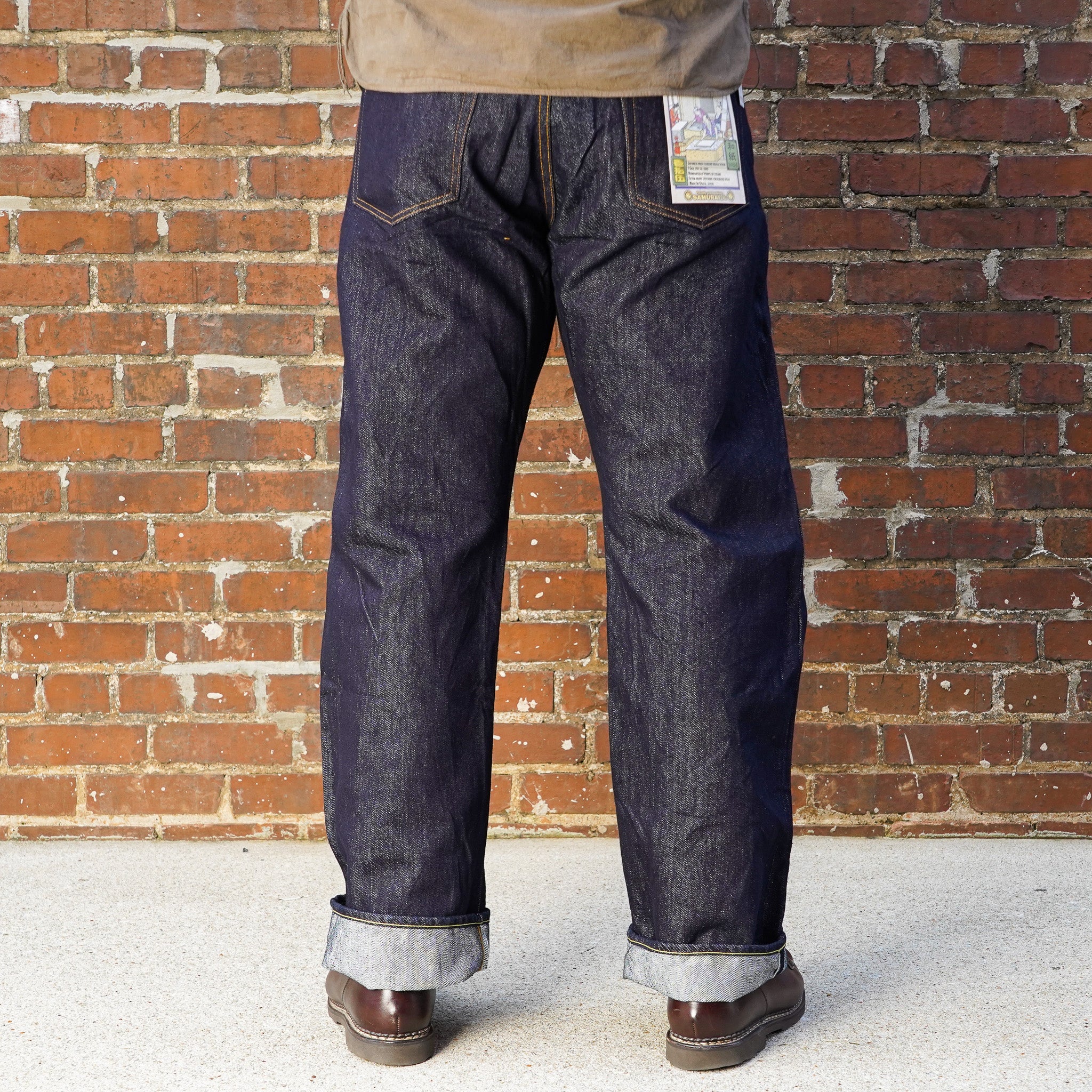 Samurai S310XX-WASHI 15oz Washi Denim Super Wide Leg Fit - Indigo