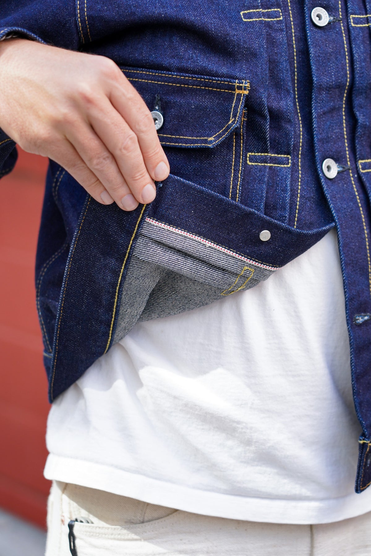 Iron Heart IHJ-139-IND 19oz Selvedge Denim Type II Jacket - Indigo