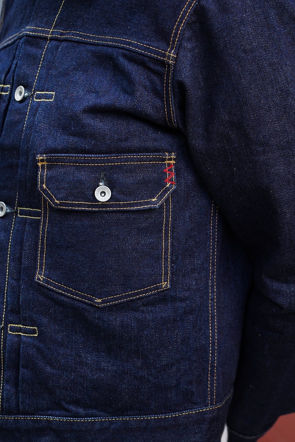 Iron Heart IHJ-139-IND 19oz Selvedge Denim Type II Jacket - Indigo