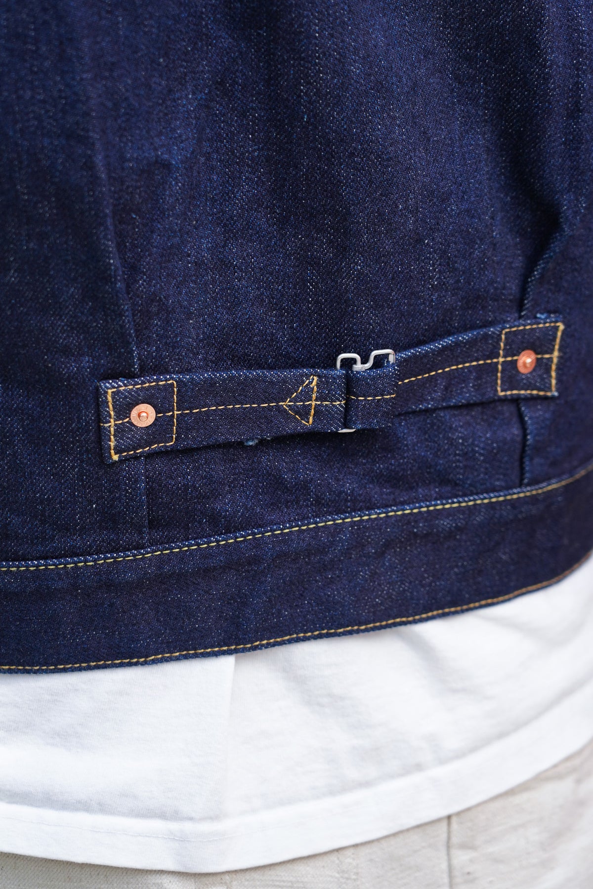 Iron Heart IHJ-139-IND 19oz Selvedge Denim Type II Jacket - Indigo