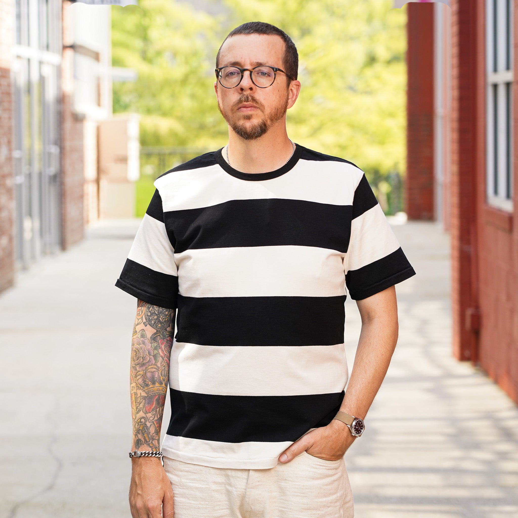 Freenote Cloth 8oz Mooch Tee - Black