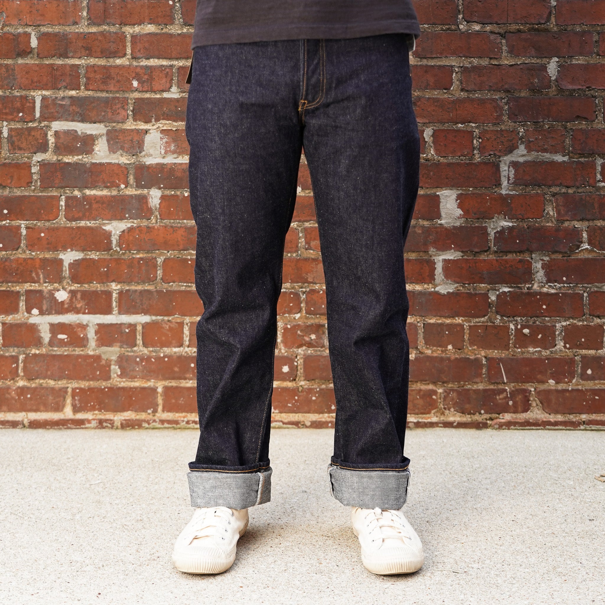 Studio D'Artisan SD-1101W Ishikawadai Straight Fit Indigo Selvedge Denim - One Washed
