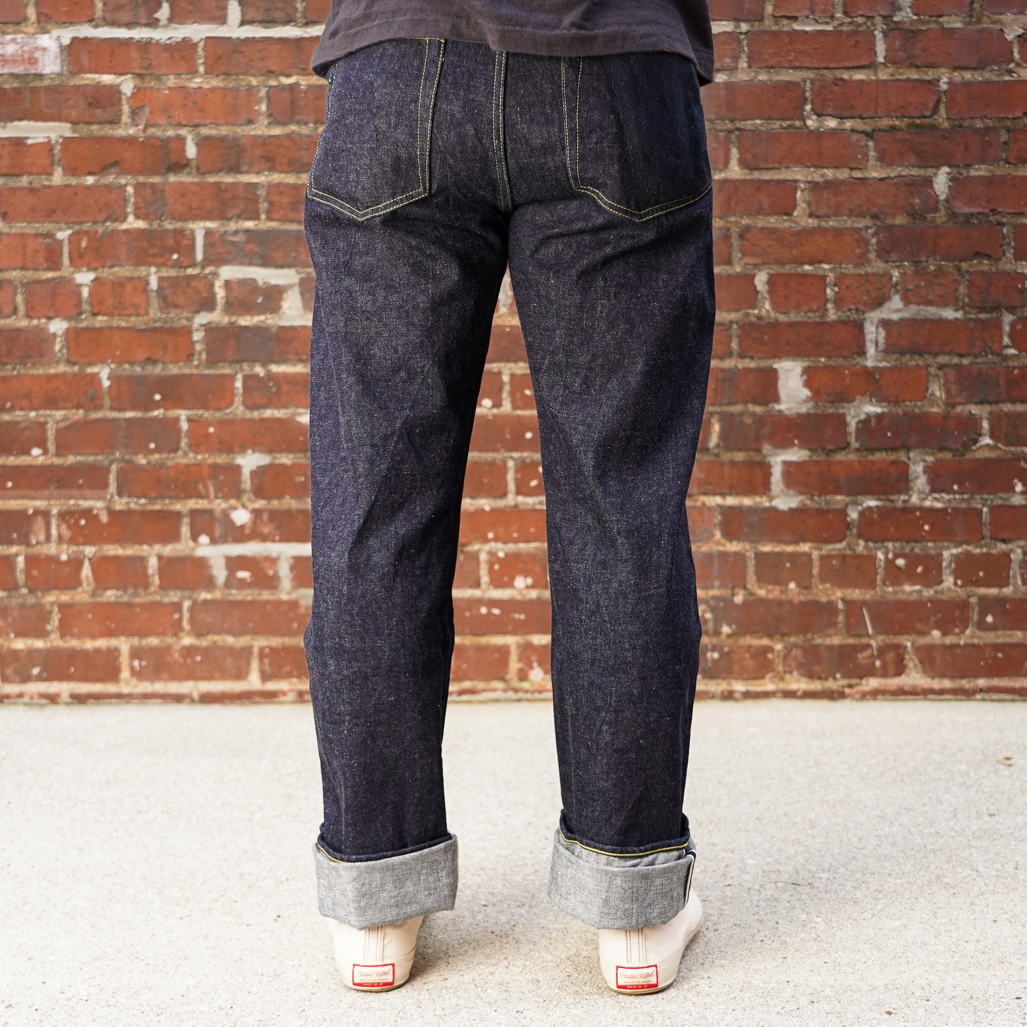 Studio D'Artisan SD-1102W Ishikawadai Loose Fit Indigo Selvedge Denim - One Washed