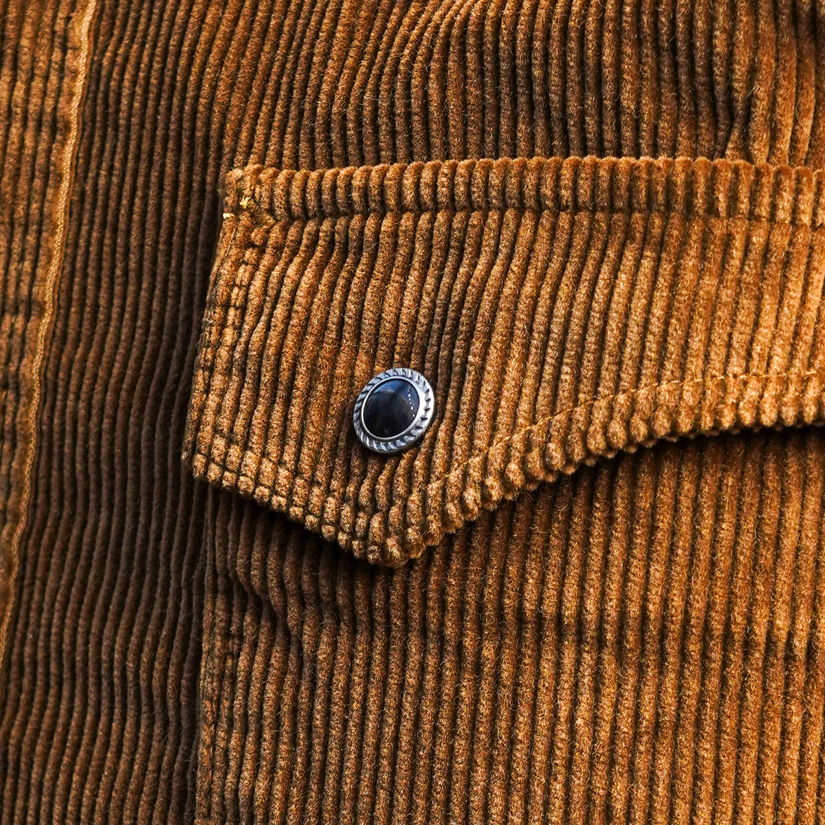 Freenote Cloth Calico Western Shirt - Gold Corduroy
