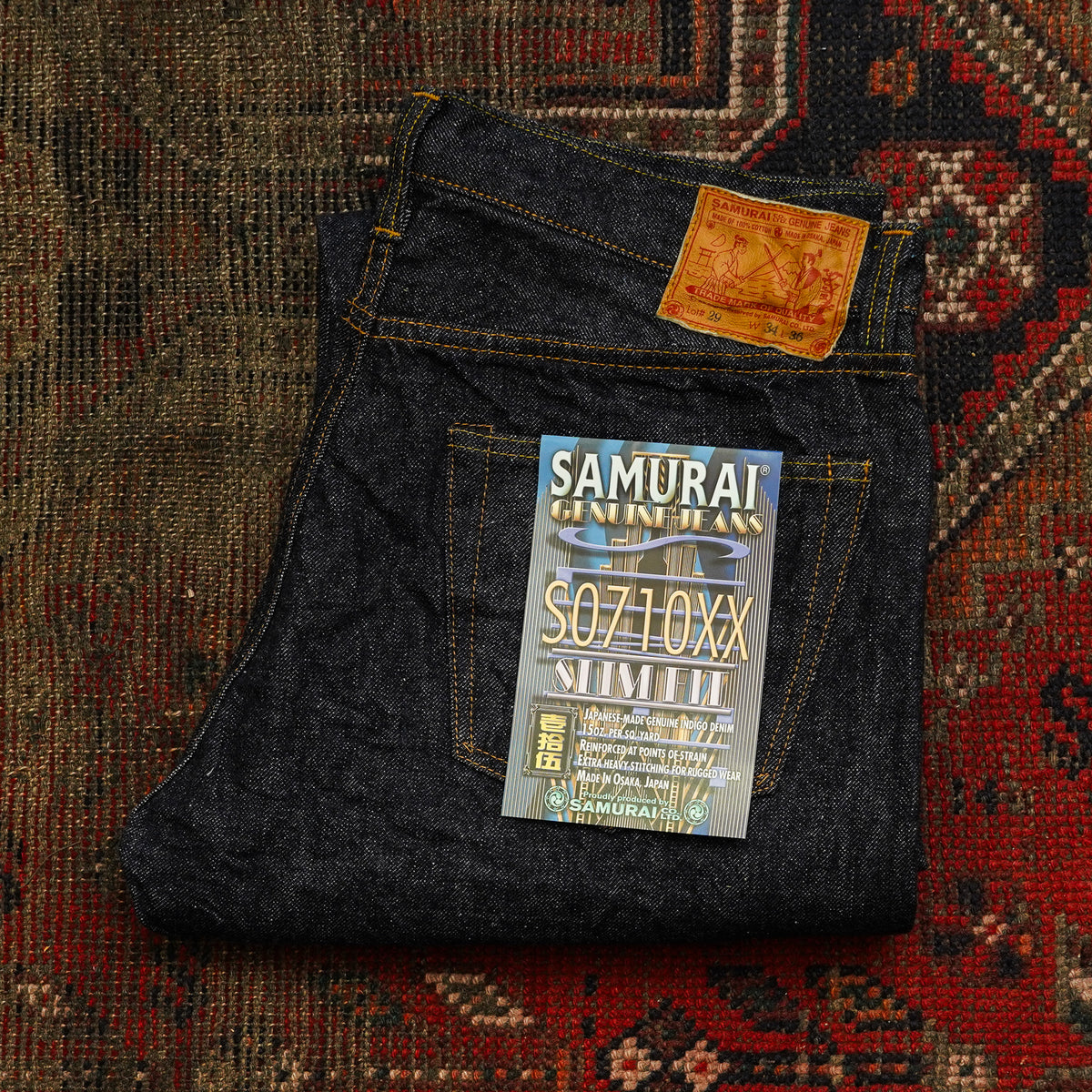 Samurai S0710XX 15oz Slim Straight Fit - Indigo