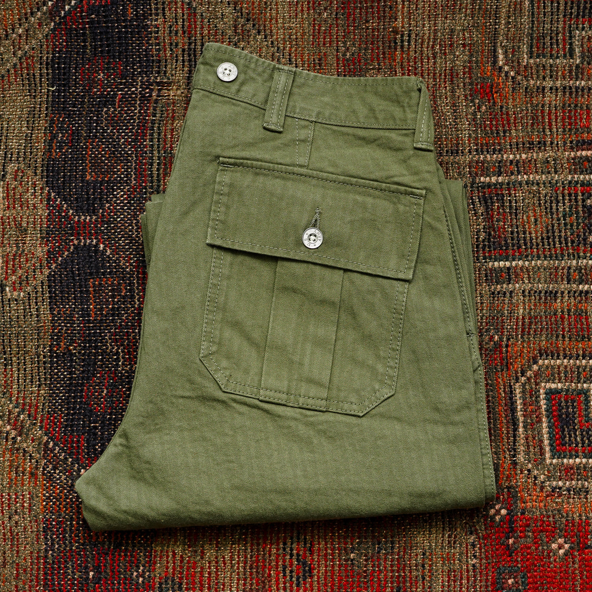 UES Double-Pocket Work Pants - Olive