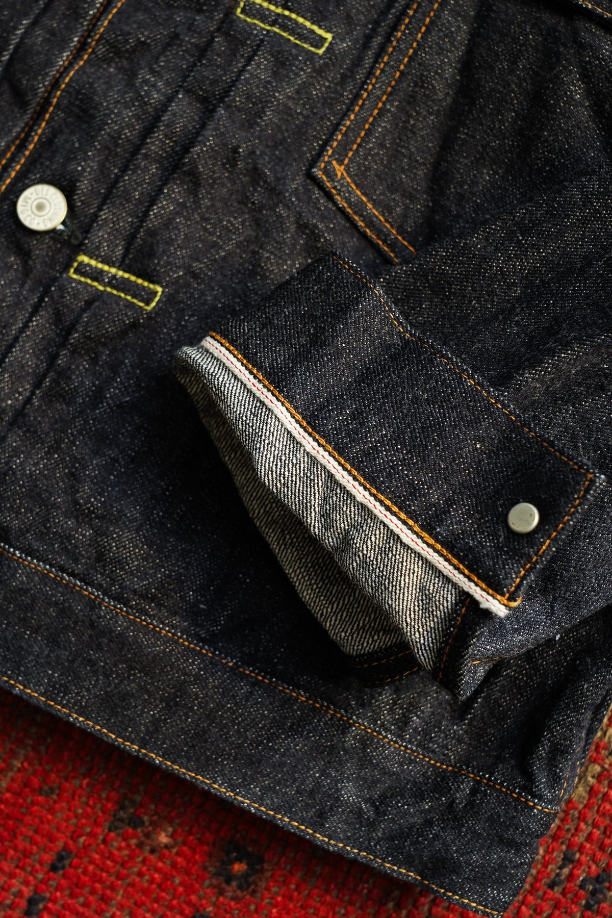 UES W901-Z 17oz Type 1 Denim Jacket - Indigo
