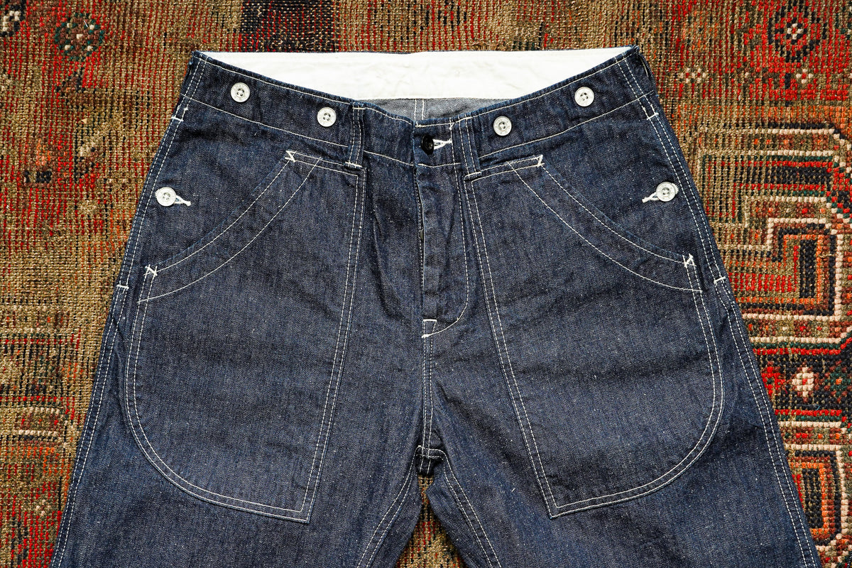 UES Double-Pocket Work Pants - Indigo Denim