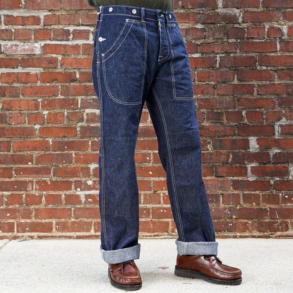 UES Double-Pocket Work Pants - Indigo Denim